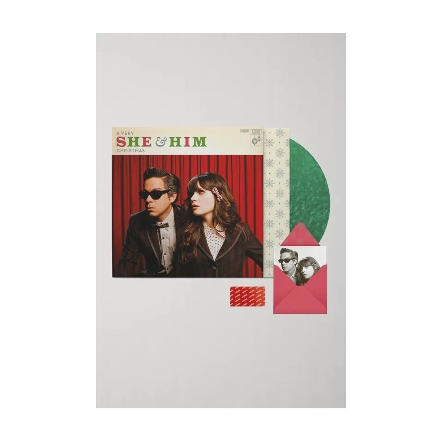 She & Him - A Very She & Him Christmas (Green Vinyl)