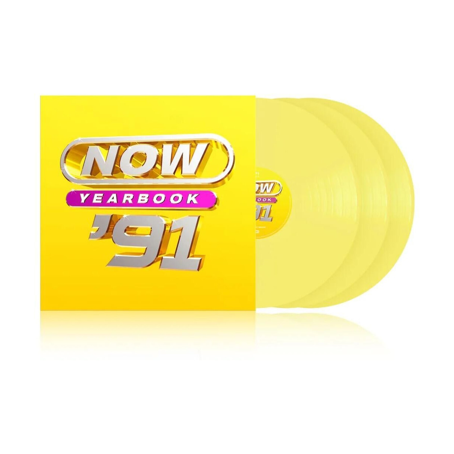 Various Artists - Now Yearbook 1991 / Various 3xLP (Yellow Vinyl)