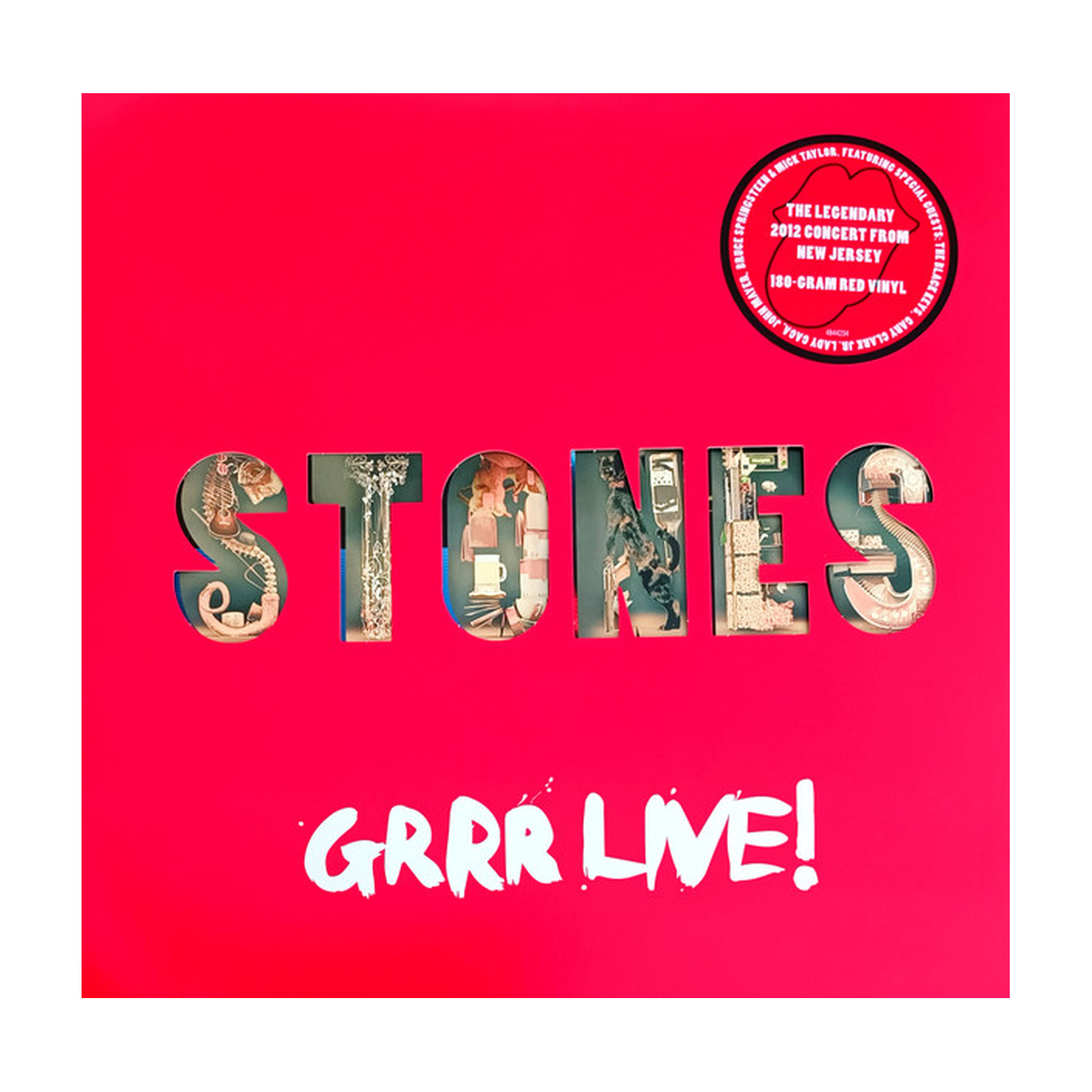 The Rolling Stones - Grrr Live! 3xLP (Red Vinyl)
