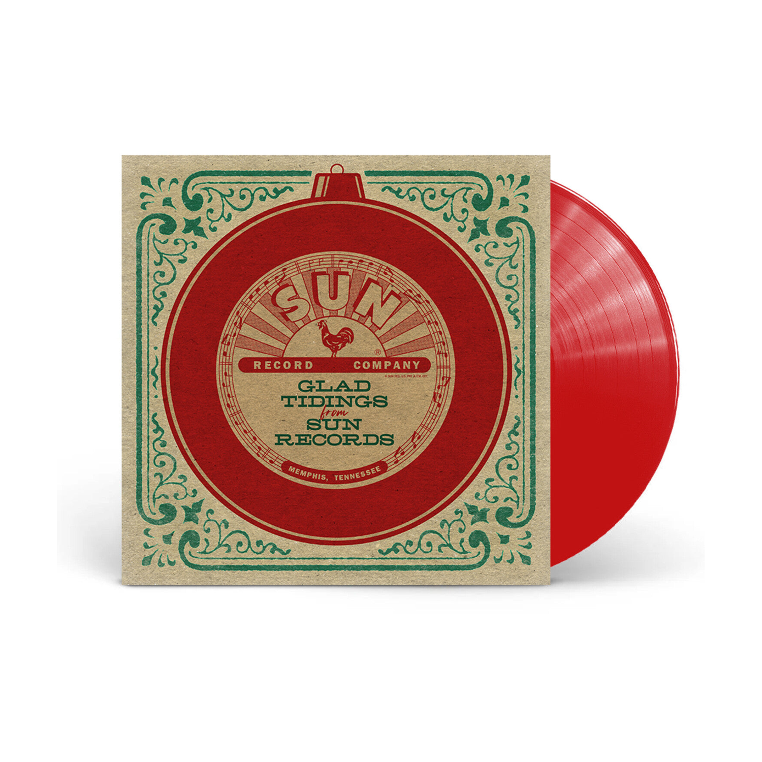 Various Artists - Glad Tidings From Sun Records (Red Vinyl)