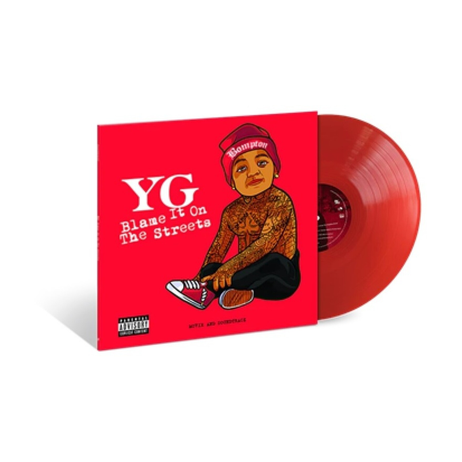 YG - Blame It On The Streets [Translucent Red LP] (Clear Vinyl)