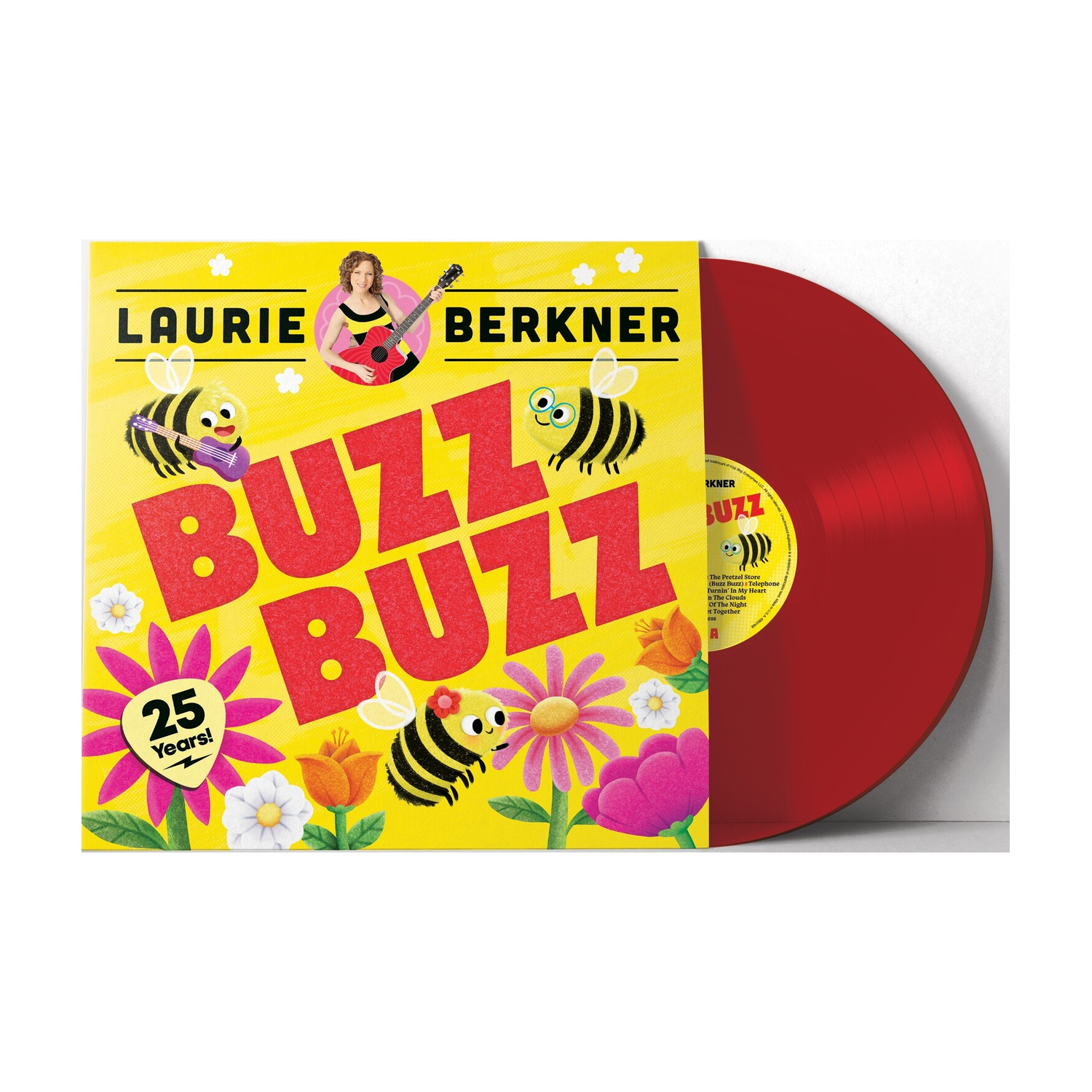 Laurie Berkner - Buzz Buzz (Red Vinyl)