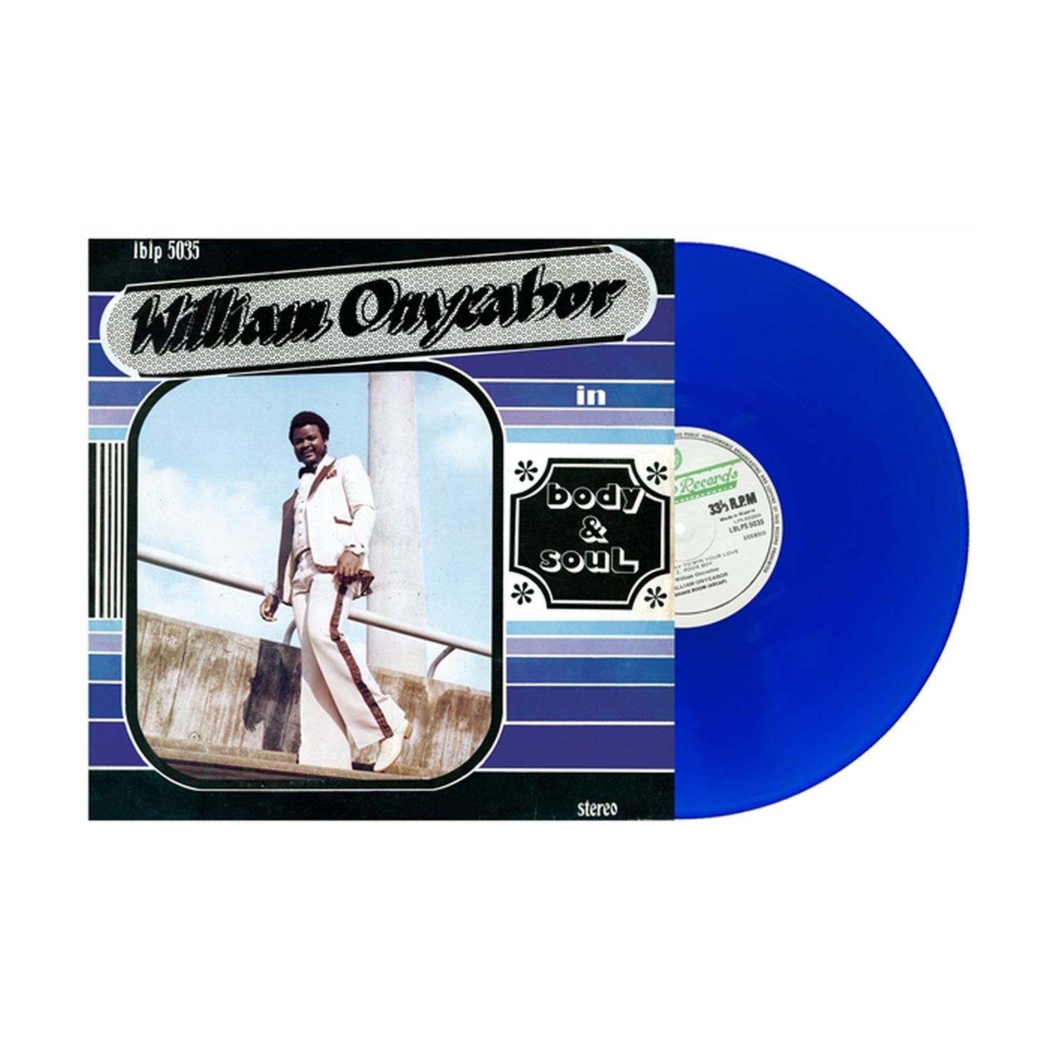 William Onyeabor - Body And Soul (Blue Vinyl)