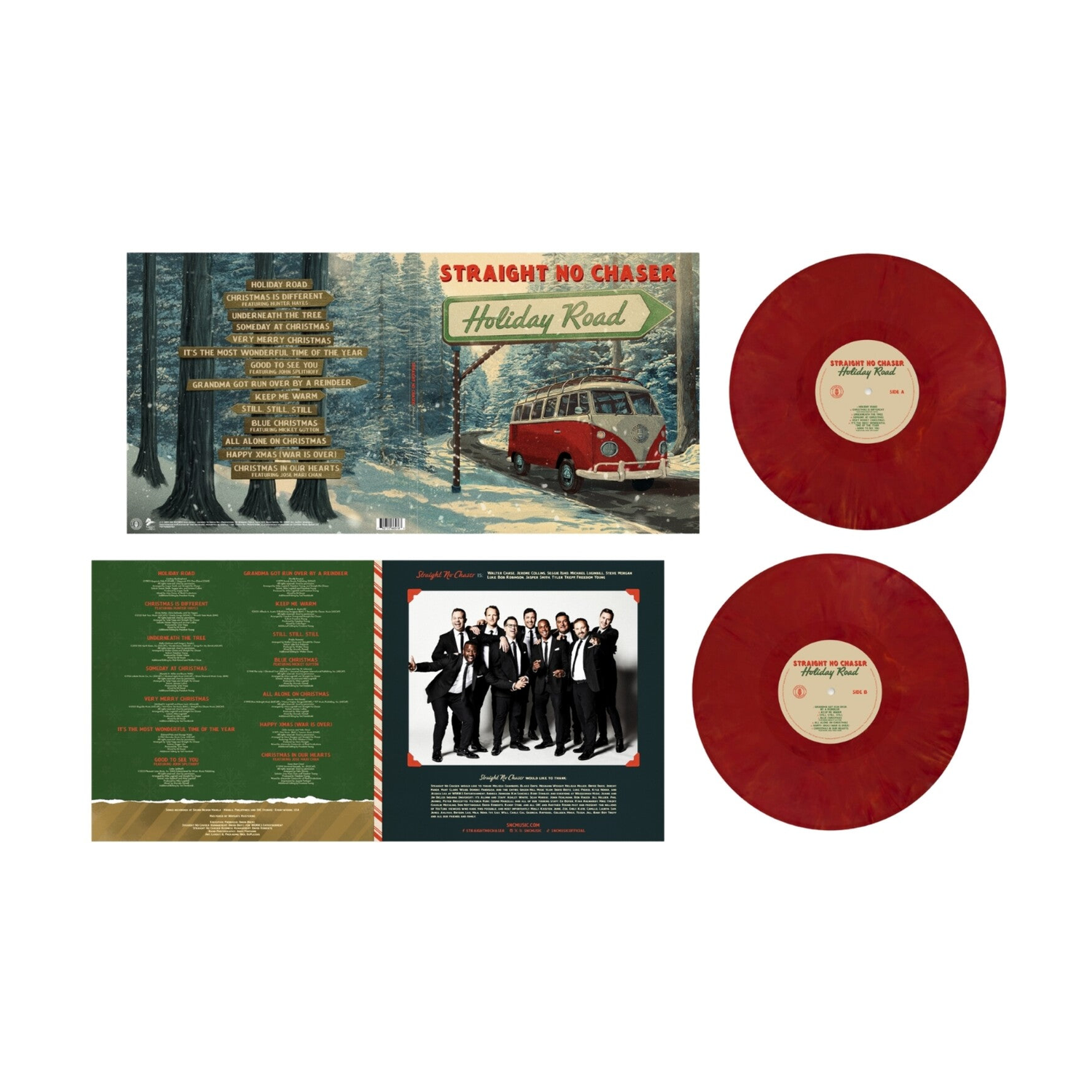 Straight No Chaser - Holiday Road (Red Vinyl)