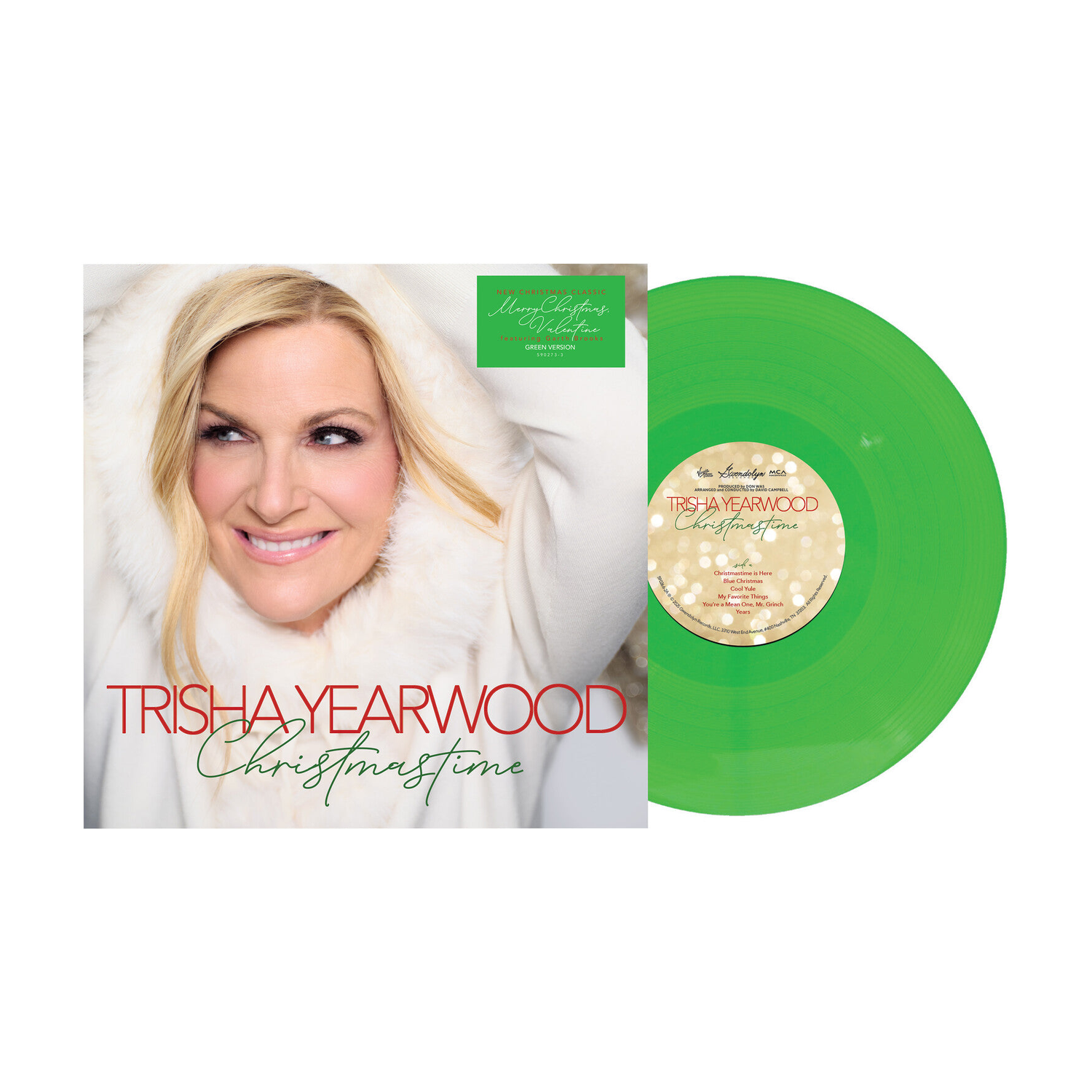 Trisha Yearwood - Christmastime (Green Vinyl)
