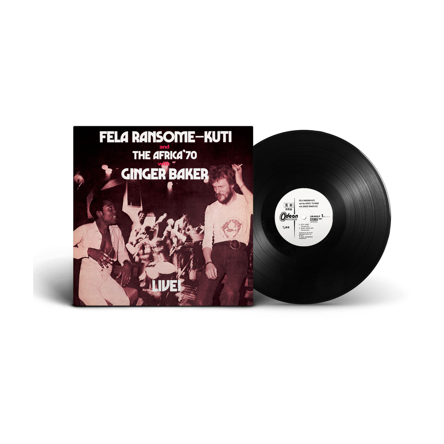 Fela Kuti - Fela Live with Ginger Baker