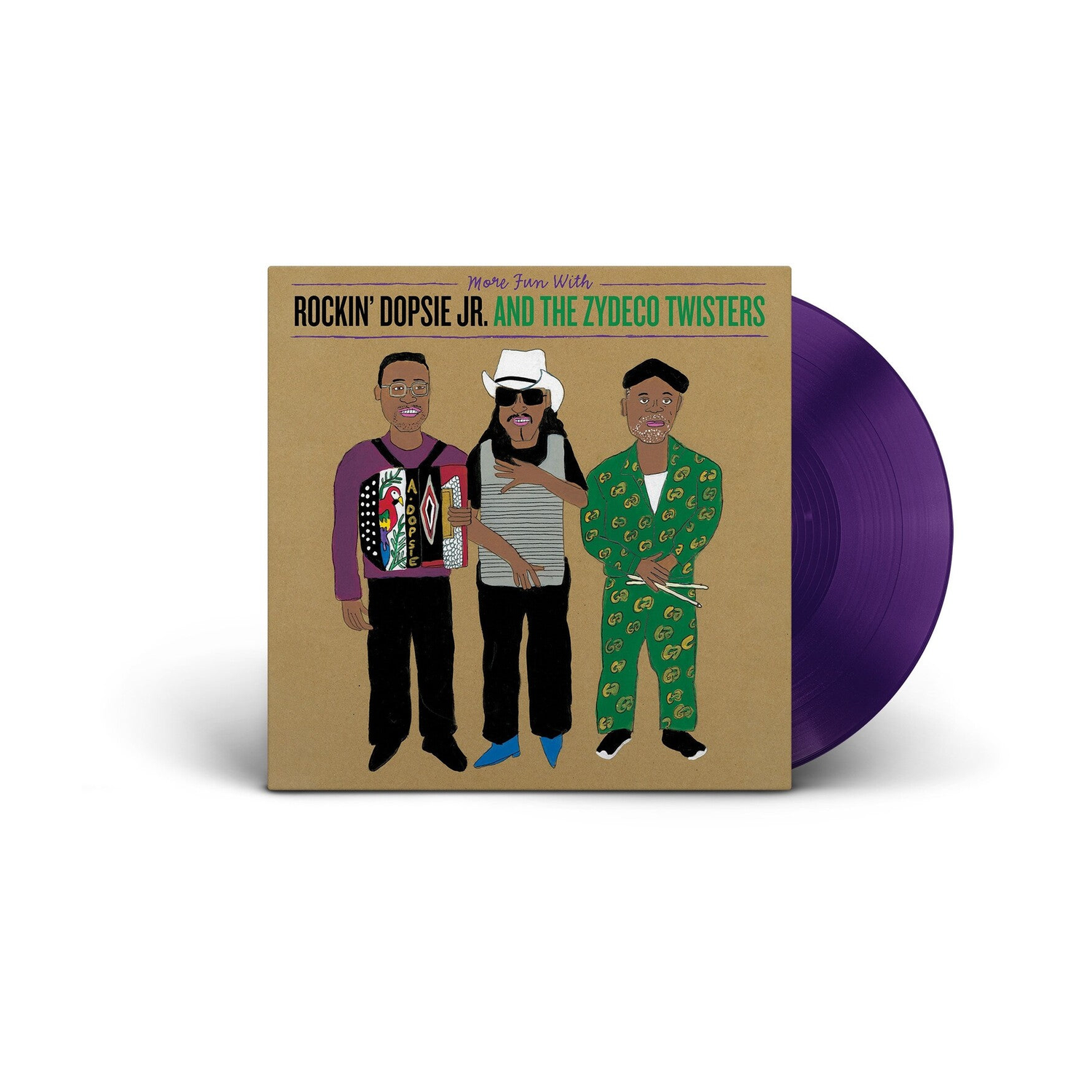 Rockin & Zydeco Twisters Dopsie Jr. - More Fun With Rockin' Dopsie Jr. & The Zydeco Twisters (Clear Vinyl)