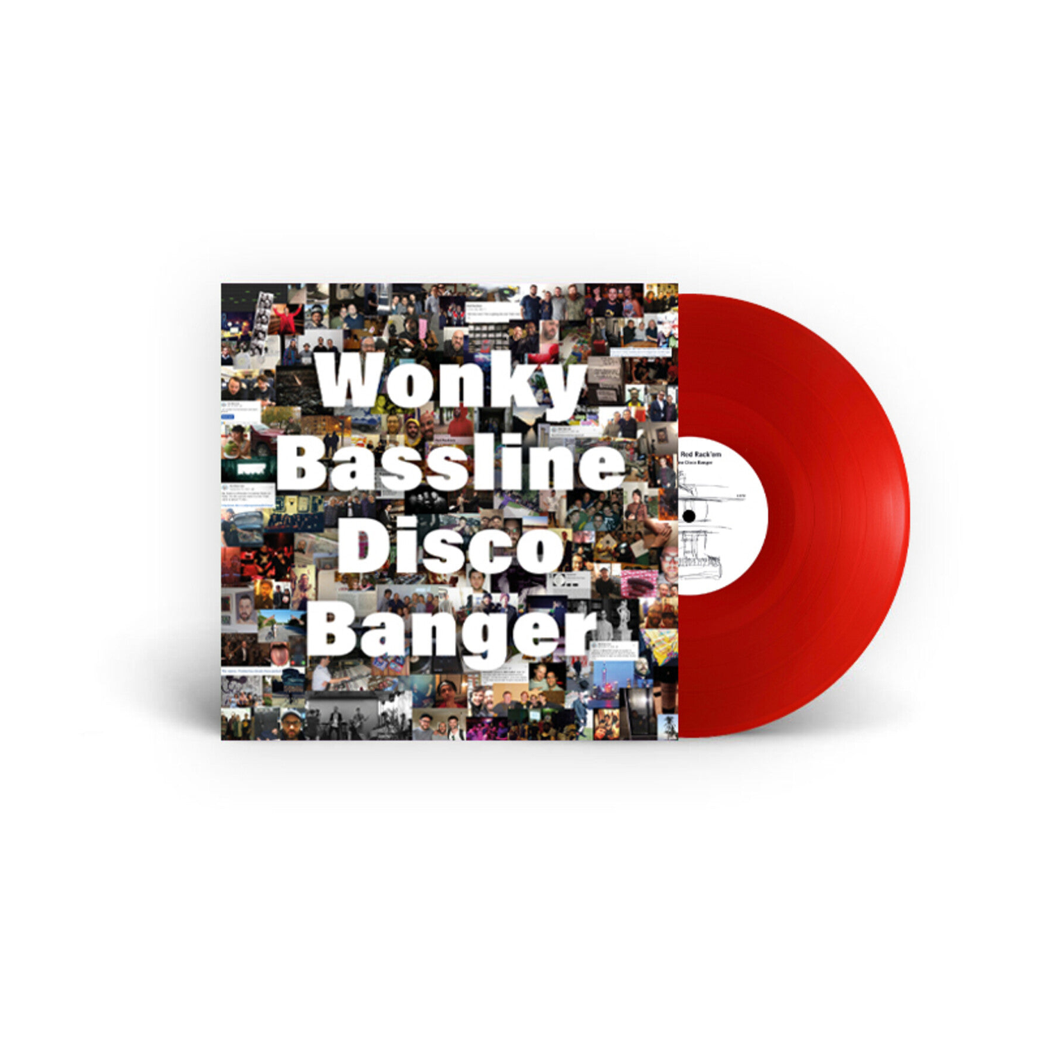 Red Rack'em - Wonky Bassline Disco Banger (Red Vinyl)