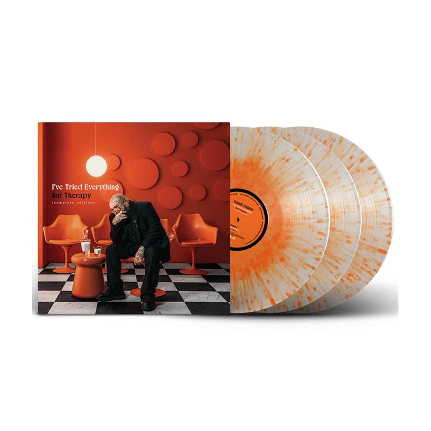Teddy Swims - I've Tried Everything But Therapy 3xLP (White Vinyl)