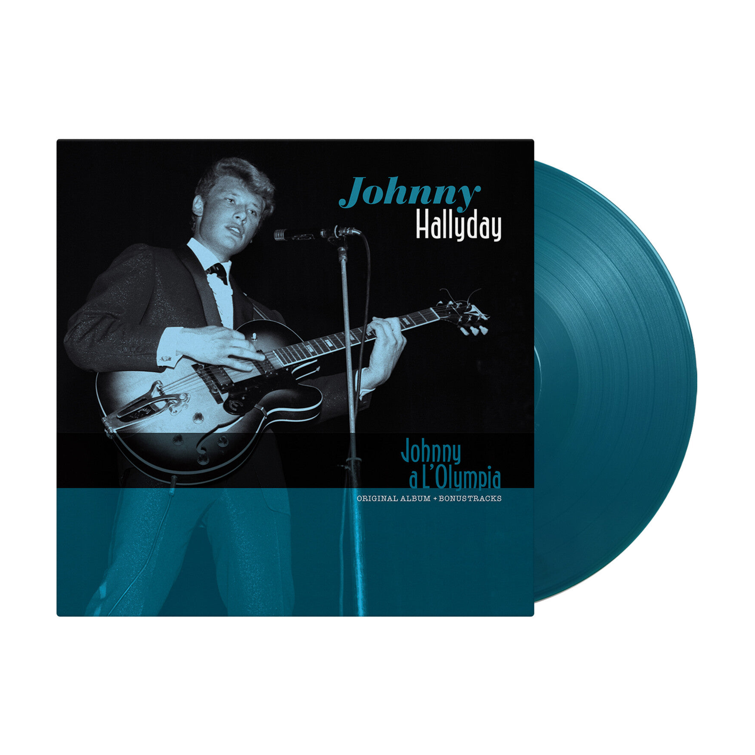 Johnny Hallyday - Johnny A L'Olympia - Ltd 180gm Aquamarine Vinyl (Aqua Vinyl)