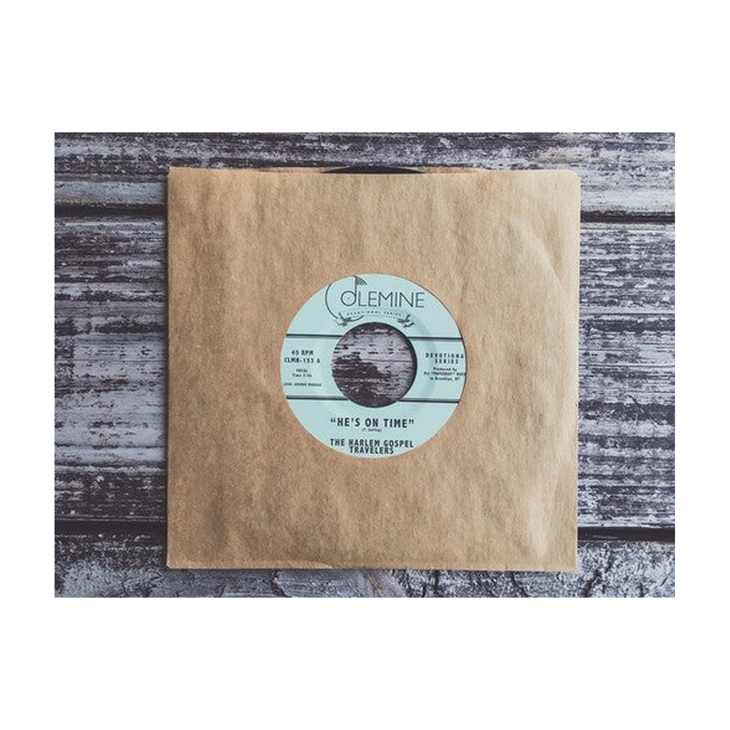 Harlem Gospel Travelers - He's On Time / Wash Me, Lord