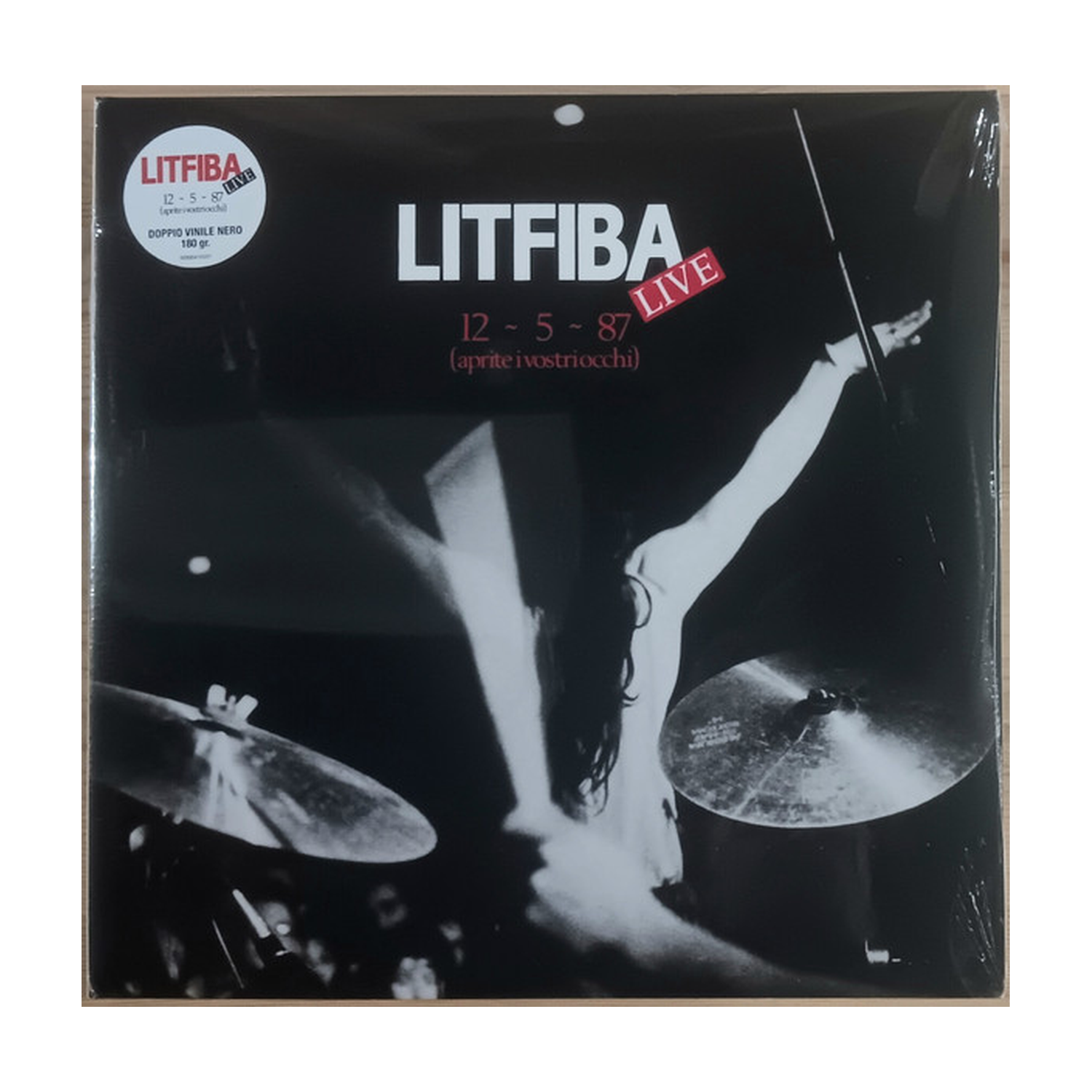 Litfiba - 12/5/87 (Aprite I Vostri Occhi) 2xLP