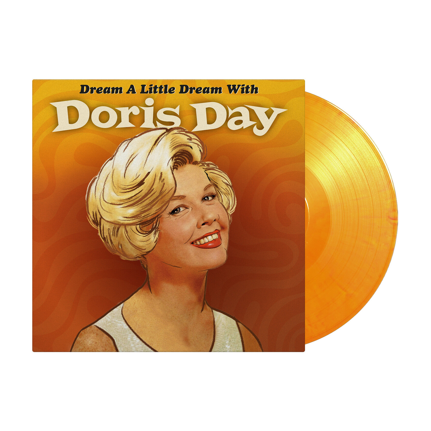 Doris Day - Dream A Little Dream With - Ltd 180gm Yellow & Orange Vinyl (Yellow Vinyl)