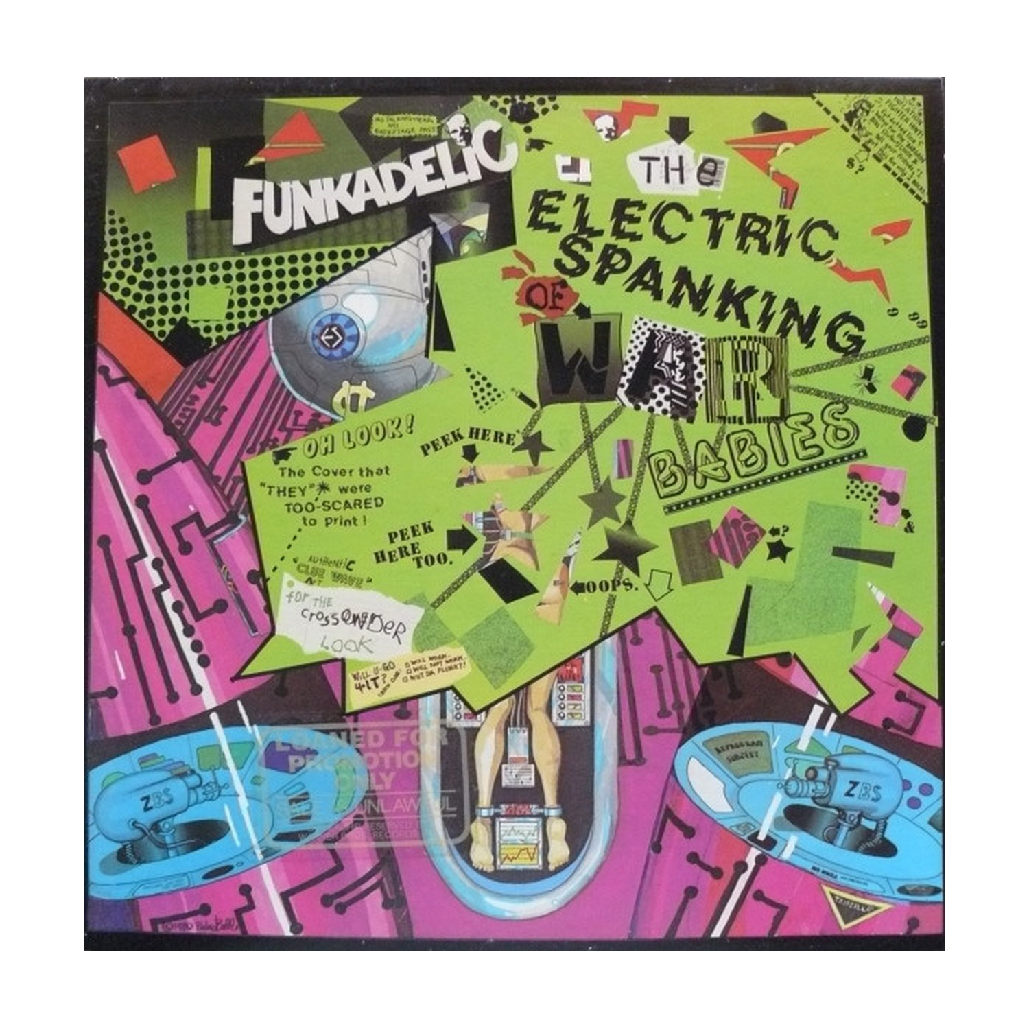 Funkadelic - Electric Spanking of War Babies (Fluorescent Green Vinyl)