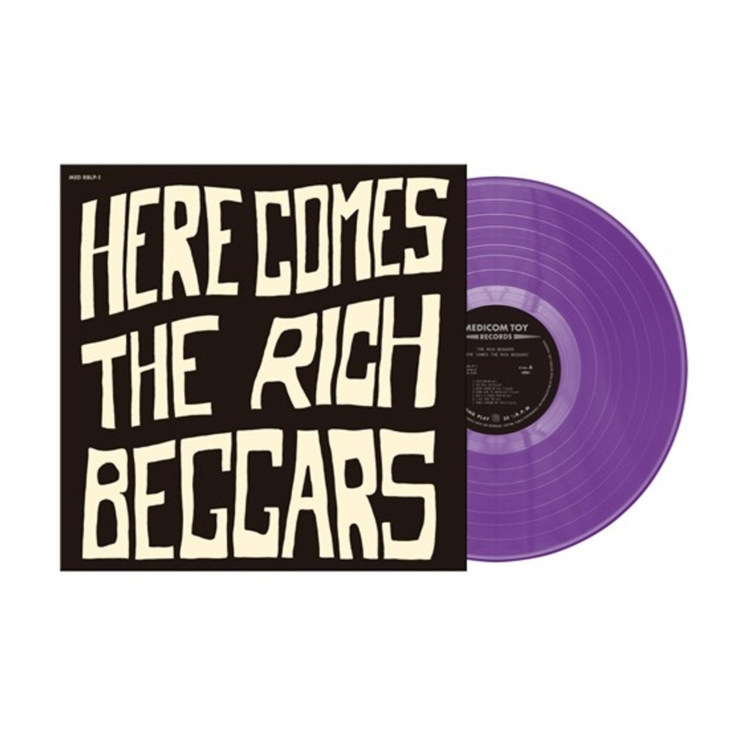 Rich Beggars - Here Comes The Rich Beggars (Purple Vinyl)