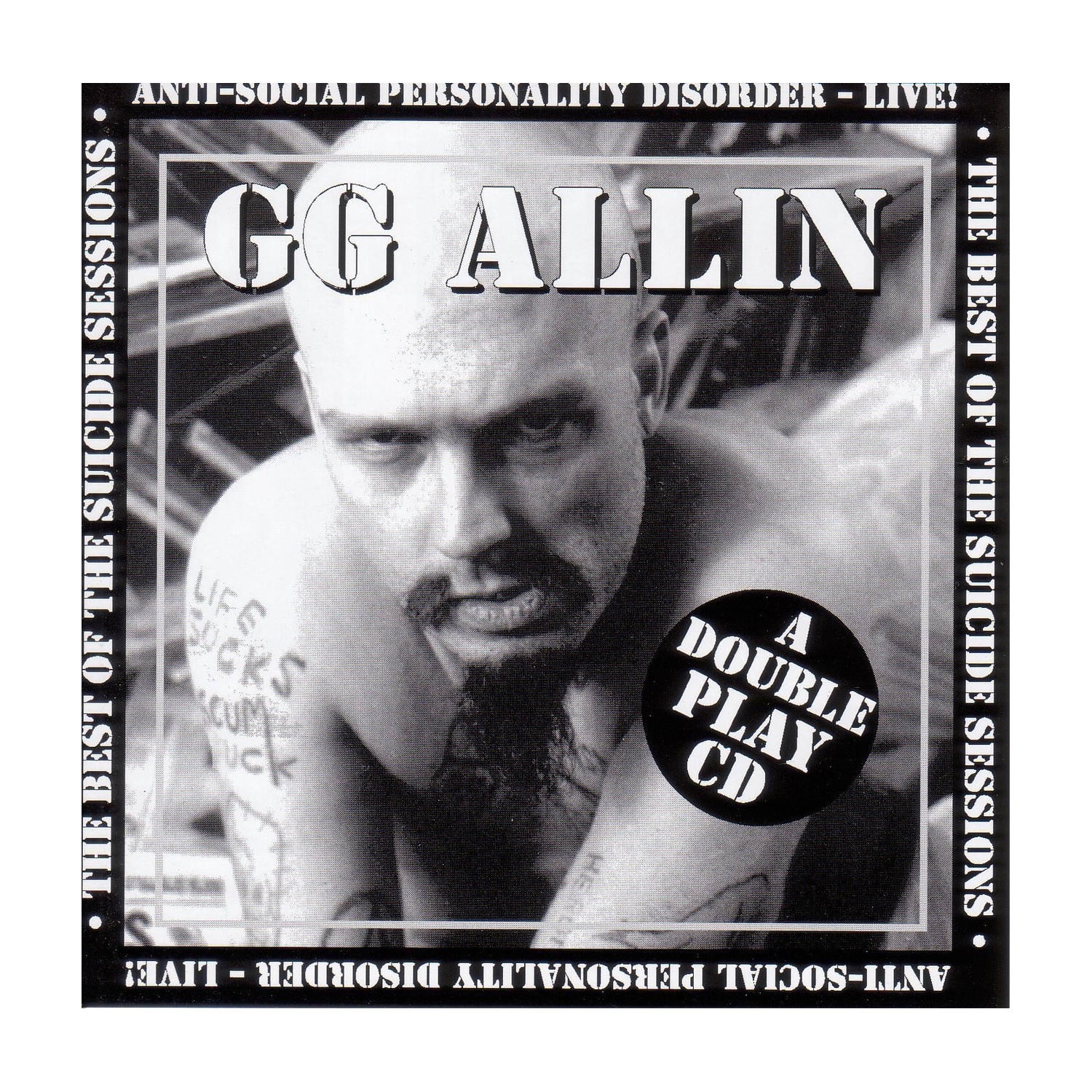 Gg Allin - Suicide Sessions / Anti-Social (CD)