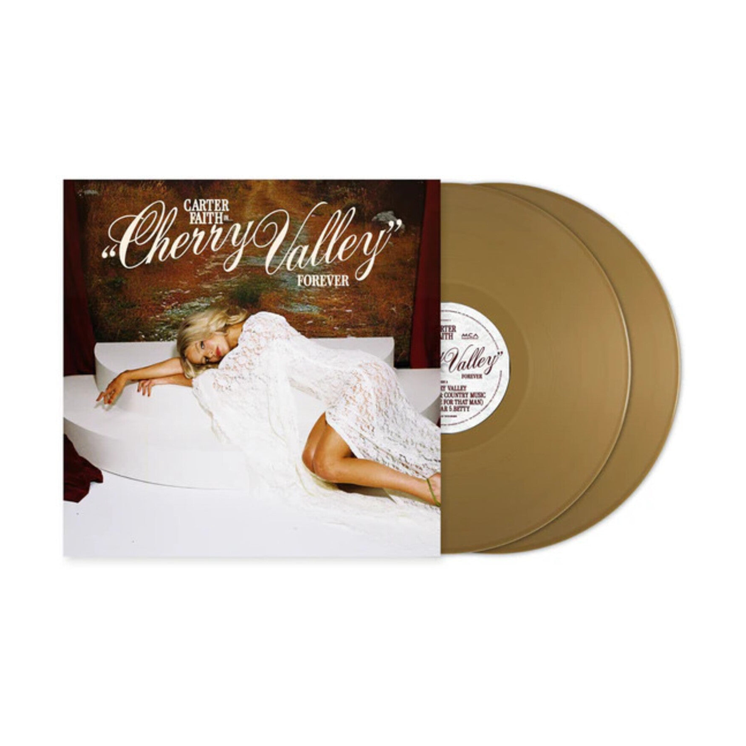 Carter Faith - Cherry Valley Forever 2xLP (Gold Vinyl)