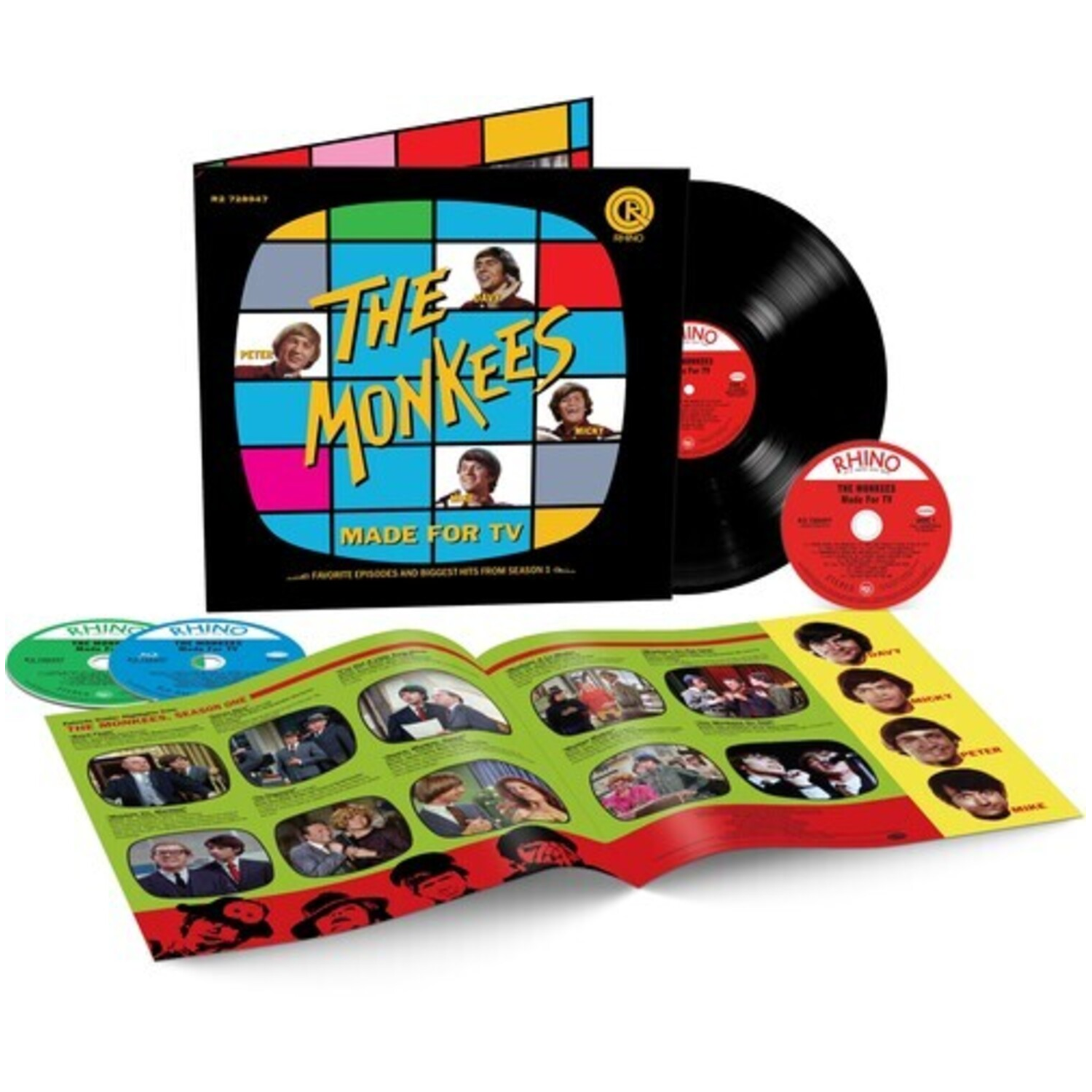 Monkees - Made For TV: Favorite Episodes And Biggest Hits From Season 1 Of The Monkees 4xLP