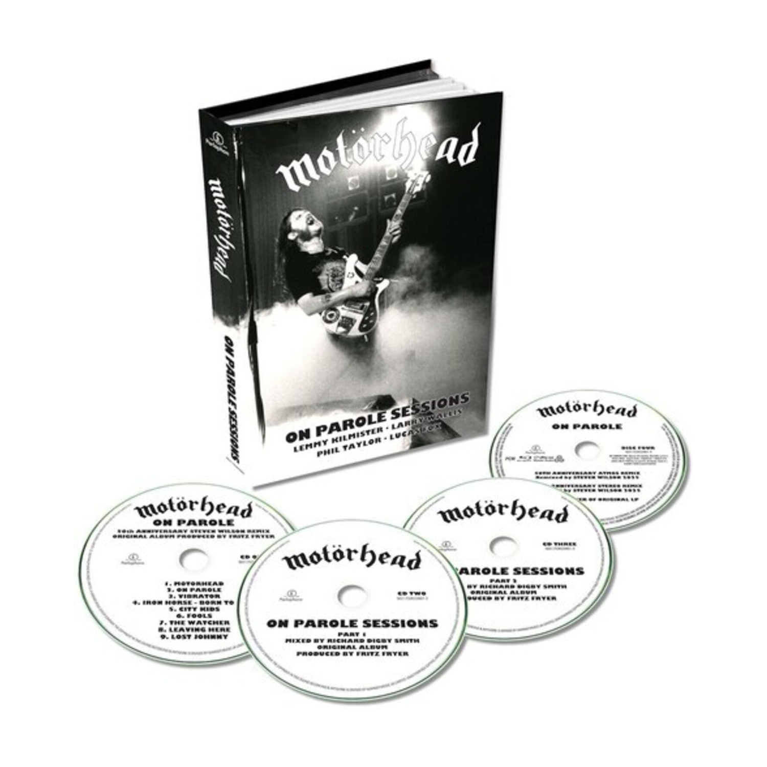 Motorhead - On Parole Sessions 4xCD