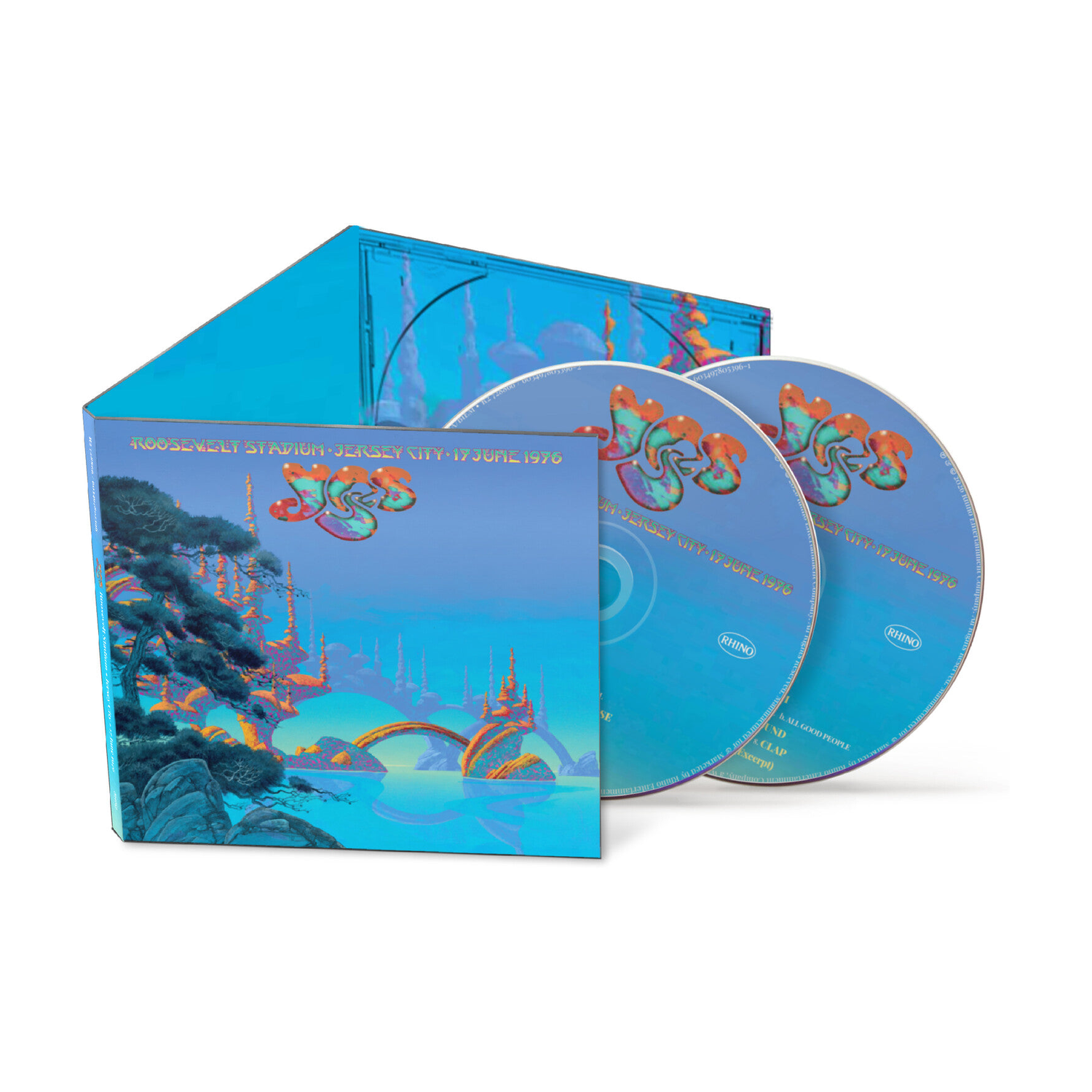 Yes - Roosevelt Stadium, Jersey City, NJ, 17 June 1976 (Live) 2xCD