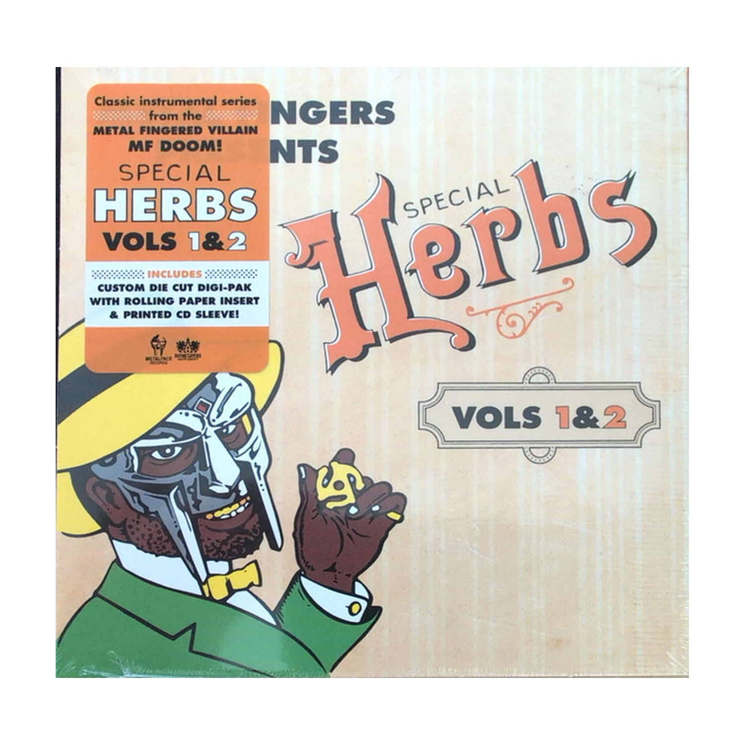 MF DOOM - Metal Fingers Presents: Special Herbs Vol. 1 & 2 (CD)