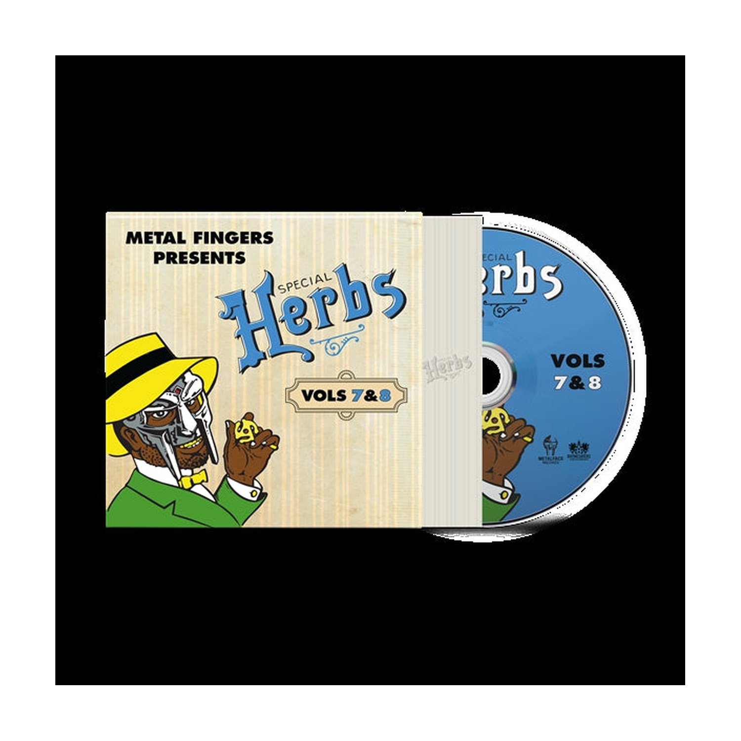MF DOOM - Metal Fingers Presents: Special Herbs Vol. 7 & 8 (CD)