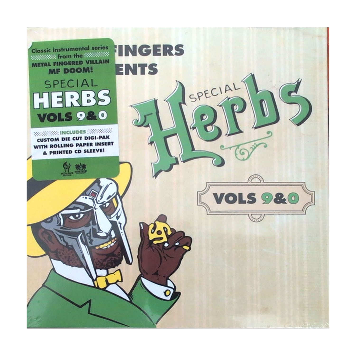 MF DOOM - Metal Fingers Presents: Special Herbs Vol. 9 & 10 (CD)