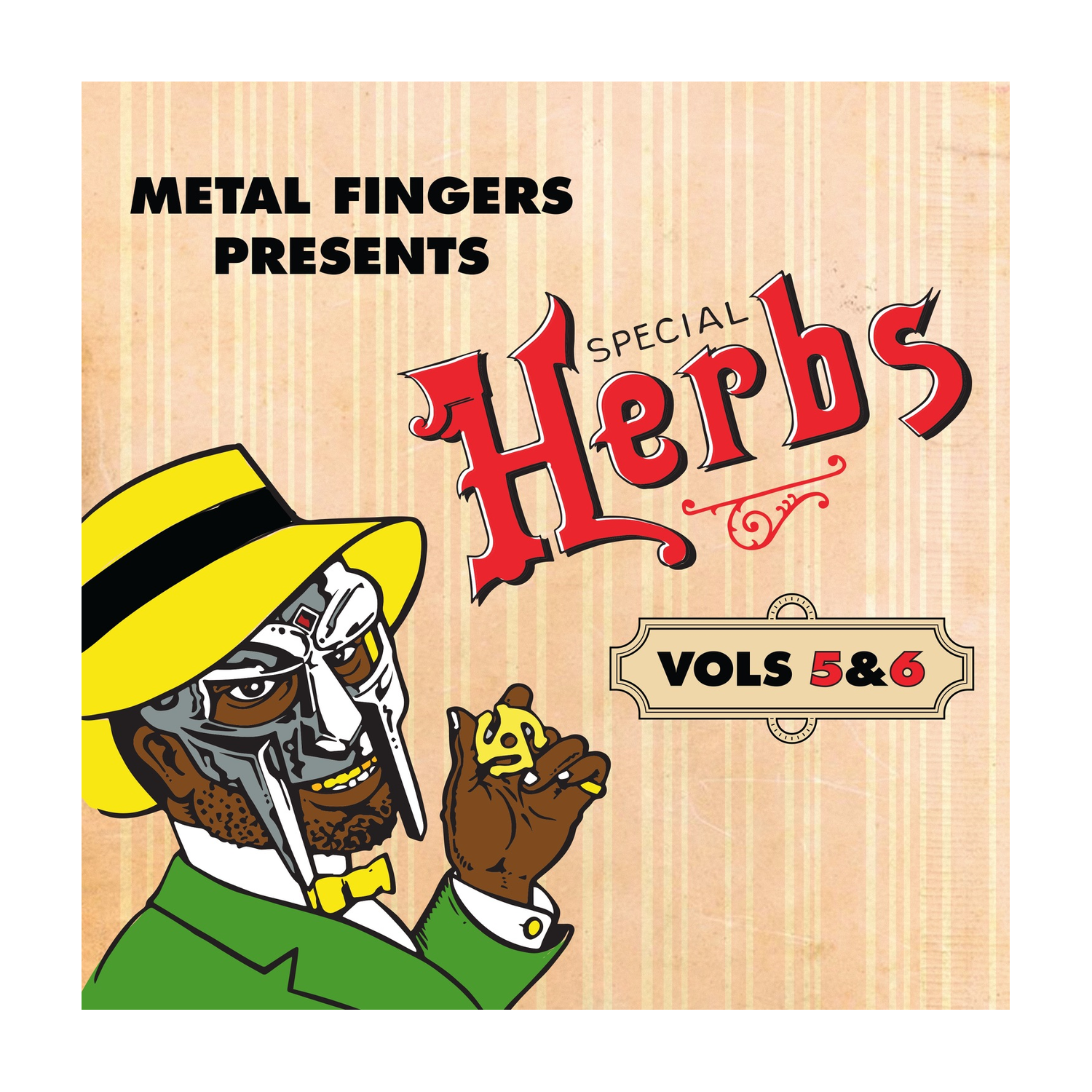 MF DOOM - Metal Fingers Presents: Special Herbs Vol. 5 & 6 (CD)