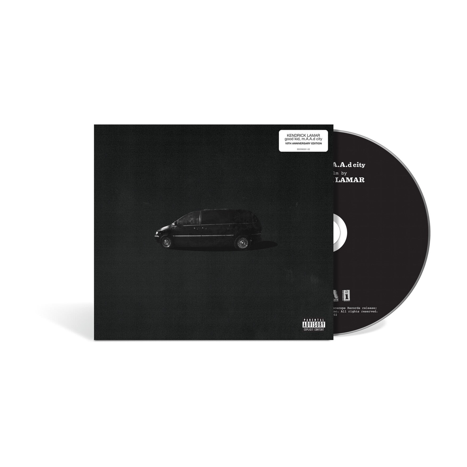 Kendrick Lamar - good Kid, M.A.A.D City (Anniversary Edition) (CD) — CD album cover