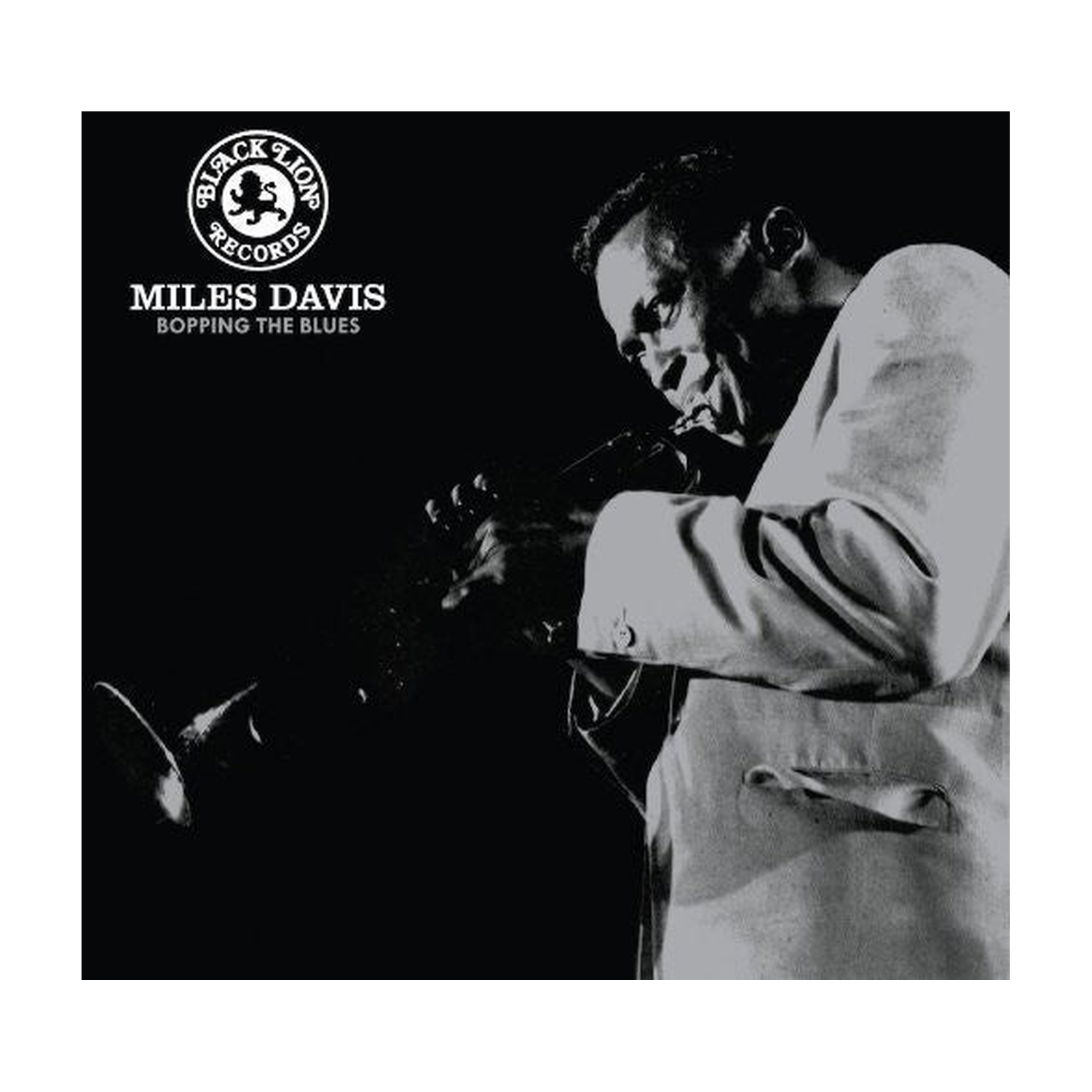 Miles Davis - Bopping The Blues (CD) — CD album cover