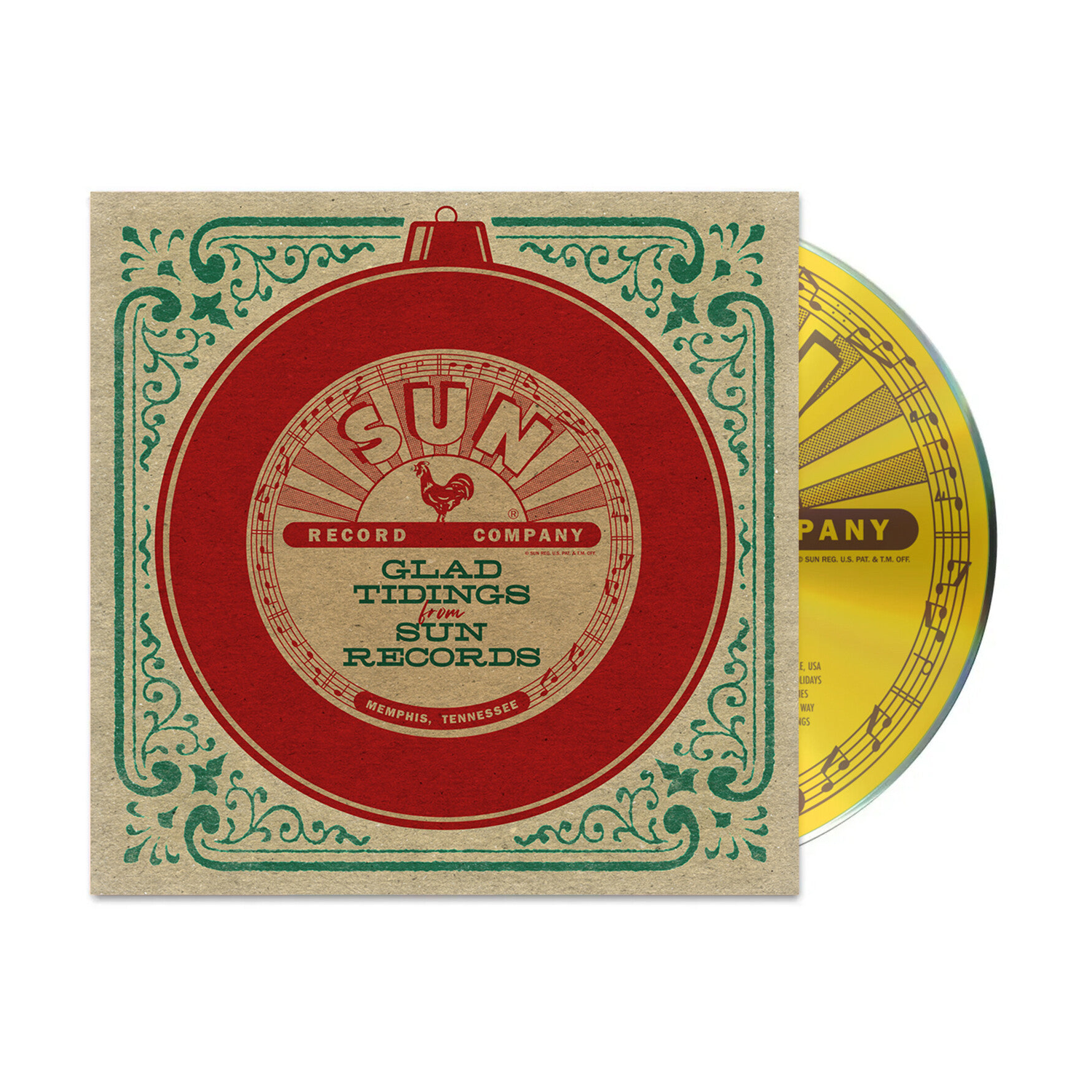 Various Artists - Glad Tidings From Sun Records (CD) — CD album cover