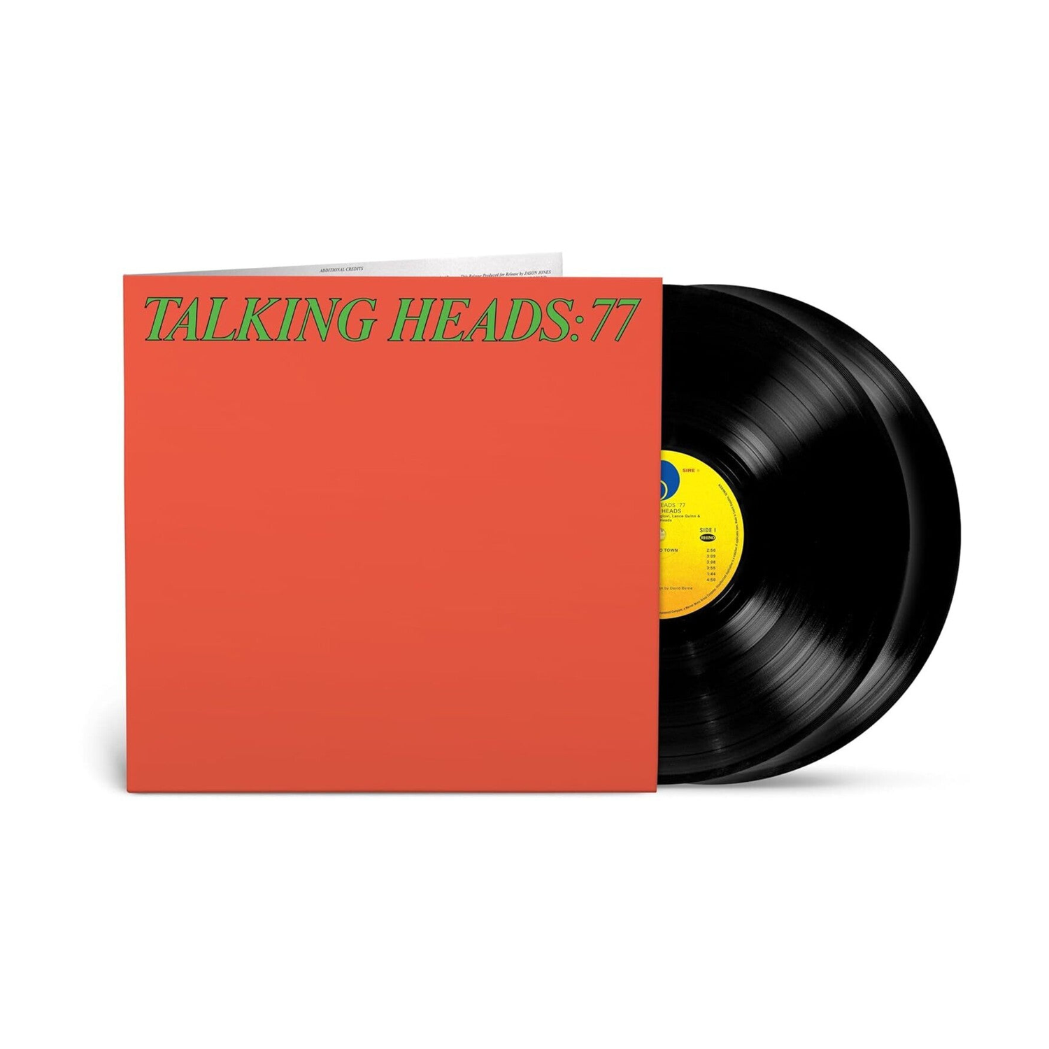 Talking Heads: 77 — vinyl LP album cover