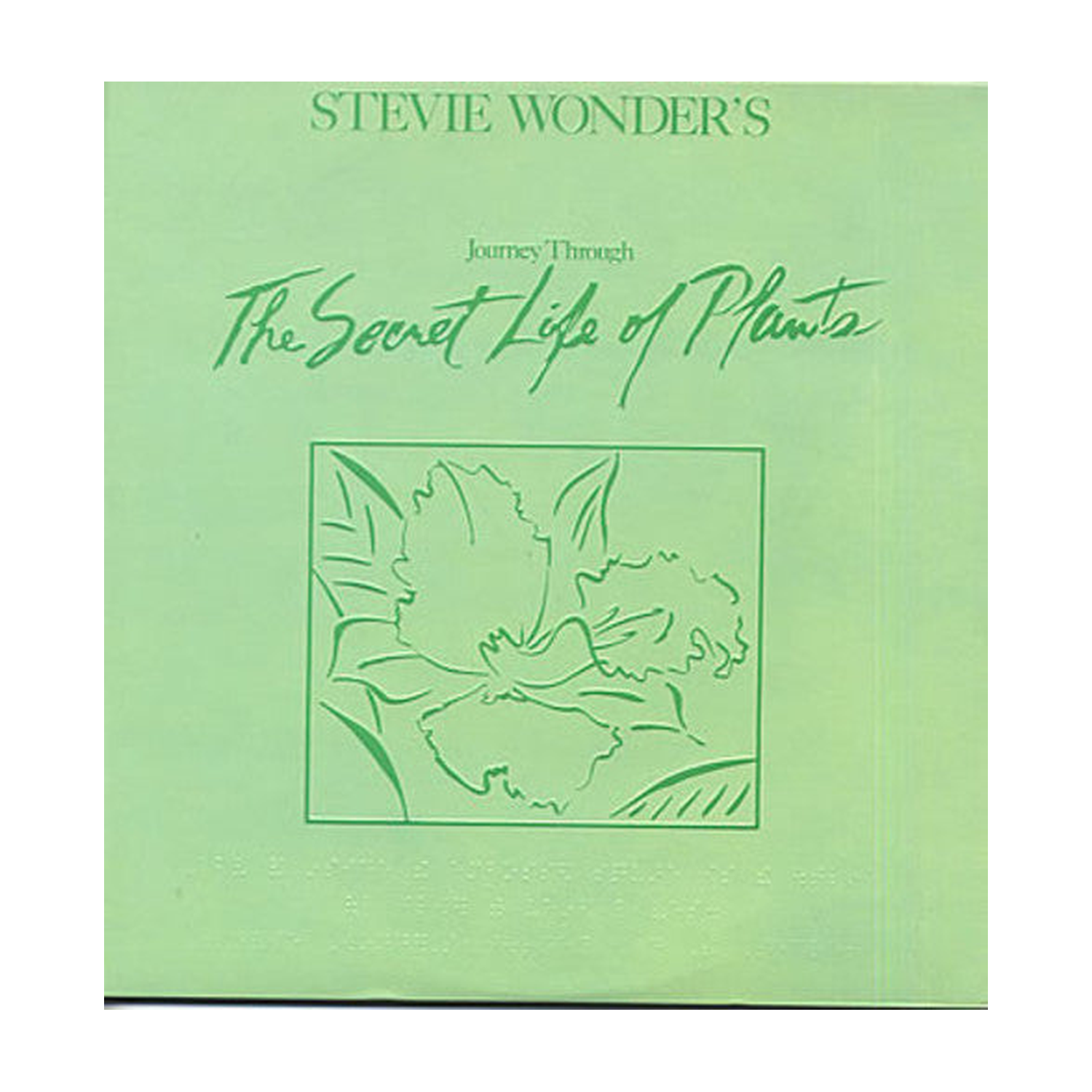 Stevie Wonder - Journey Through The Secret Life Of Plants 2xLP