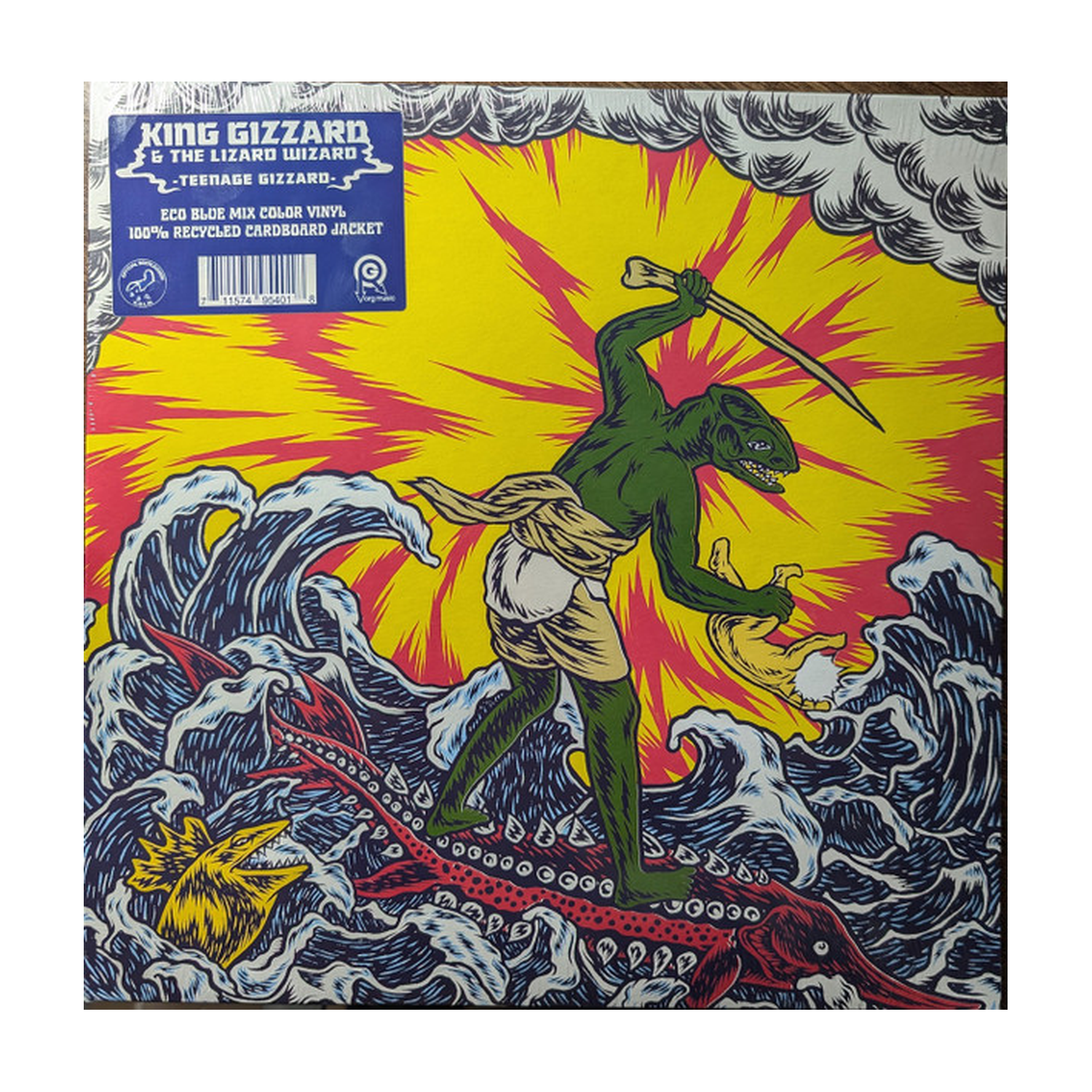 King Gizzard & the Lizard Wizard - Teenage Gizzard (Blue Eco Mix Vinyl)