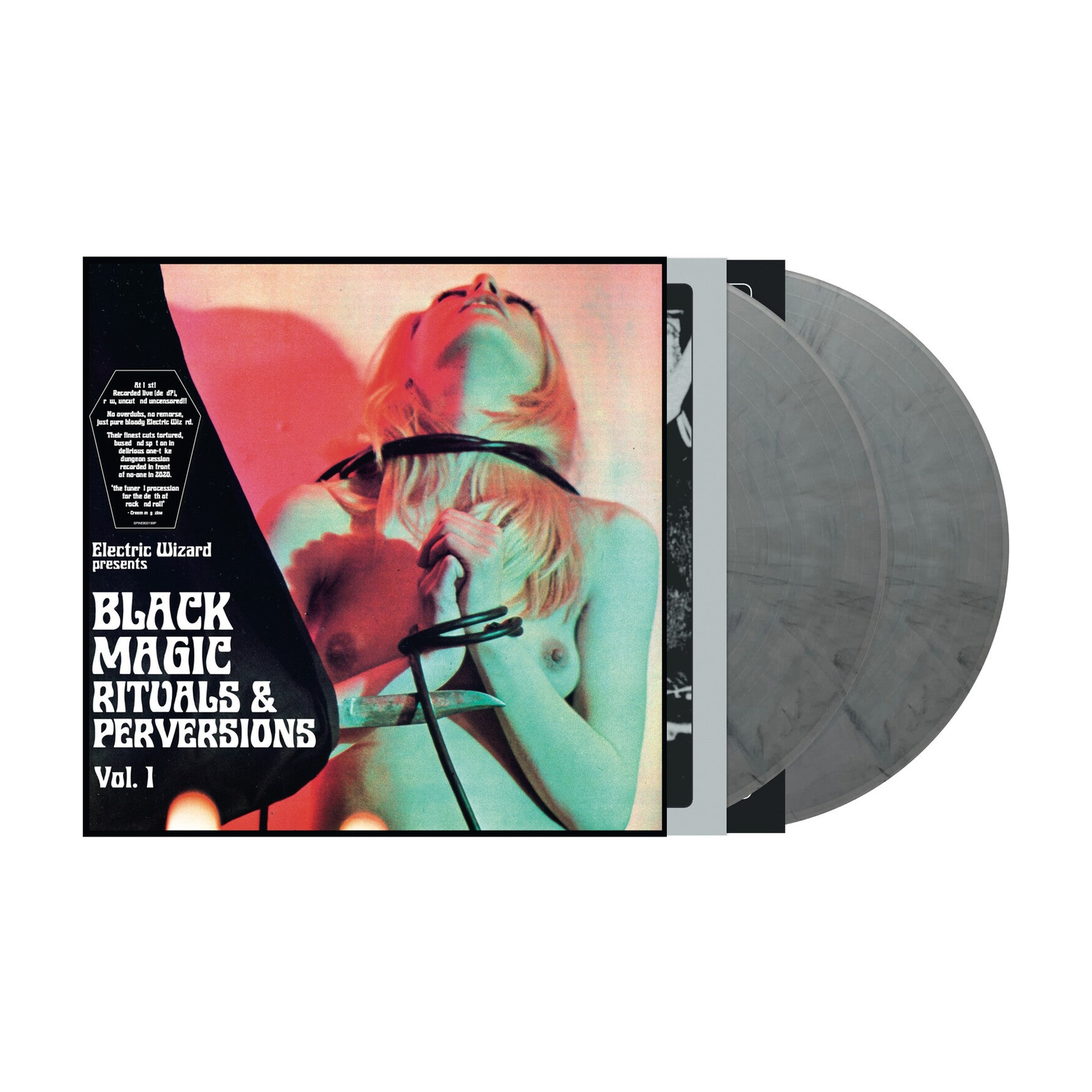 Electric Wizard - Black Magic Rituals & Perversions Vol. 1 - Crystal Meth Marble 2xLP — vinyl LP album cover