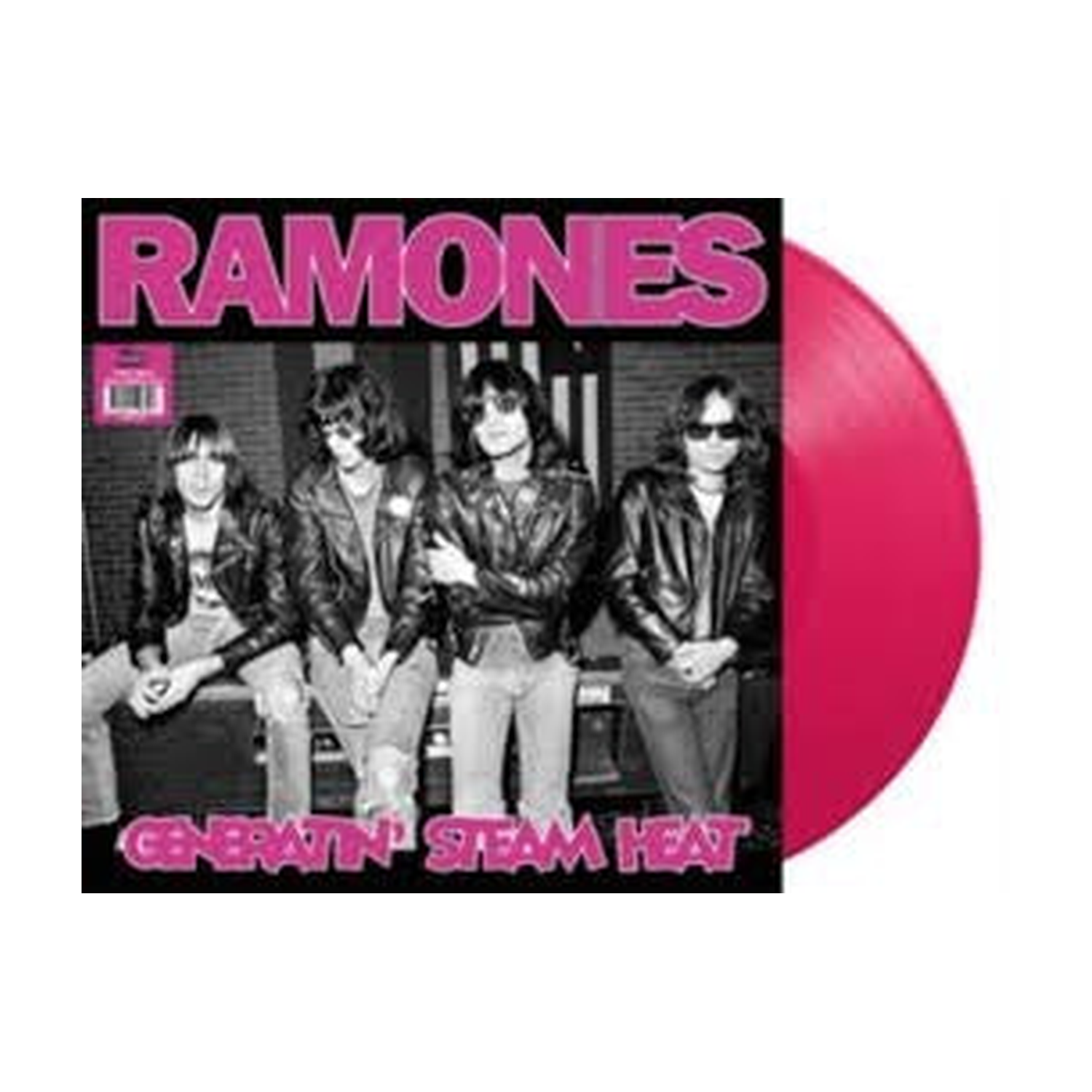 The Ramones - Generatin' Steam Heat: Live in Germany 1978 — vinyl LP album cover