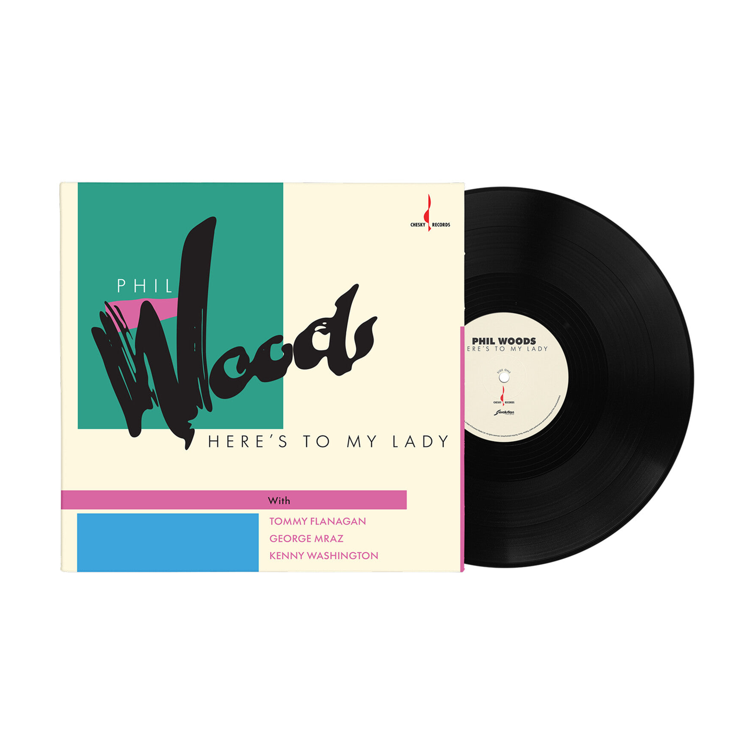 Phil Woods - Here's to My Lady — vinyl LP album cover