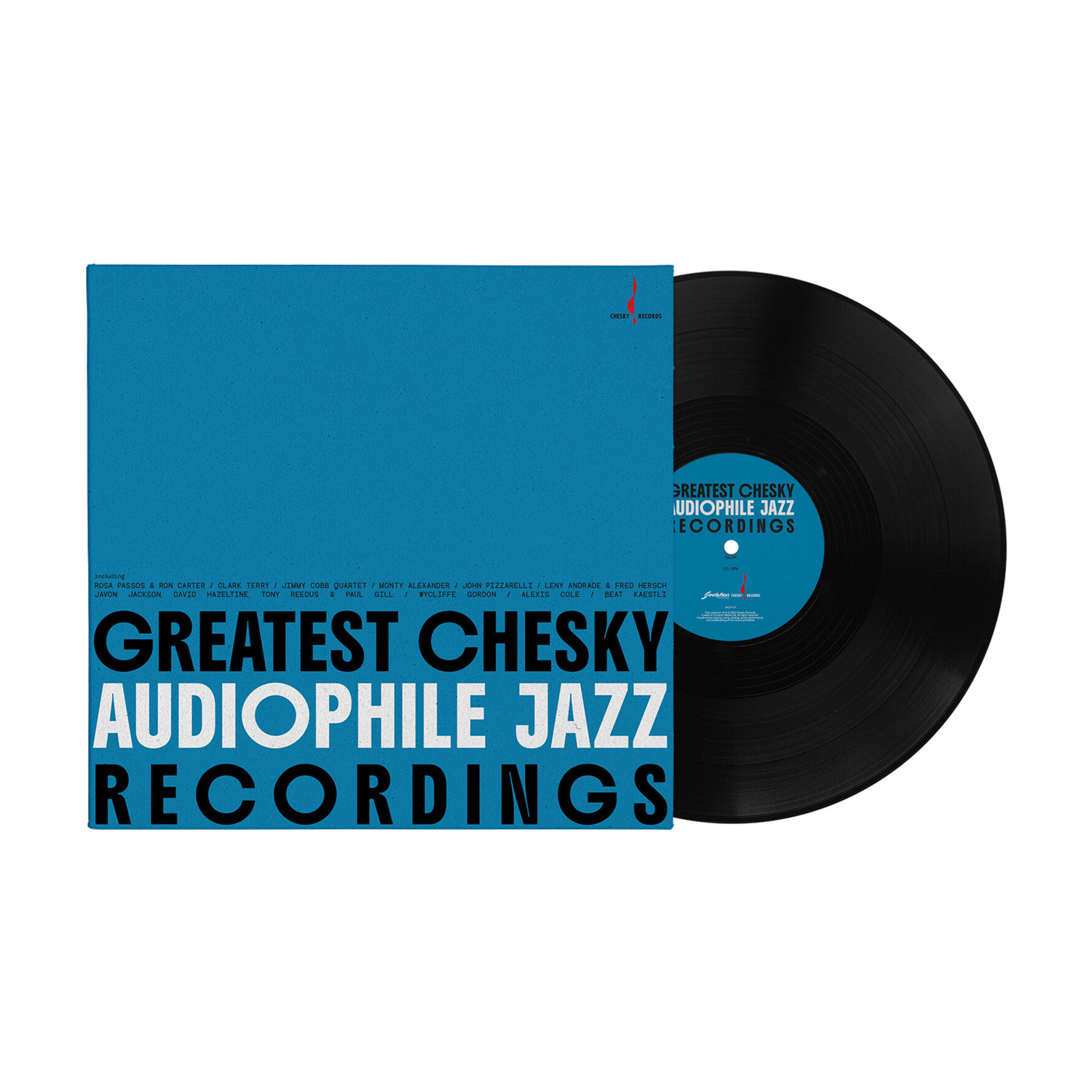 Greatest Chesky Audiophile Jazz Recordings — vinyl LP album cover