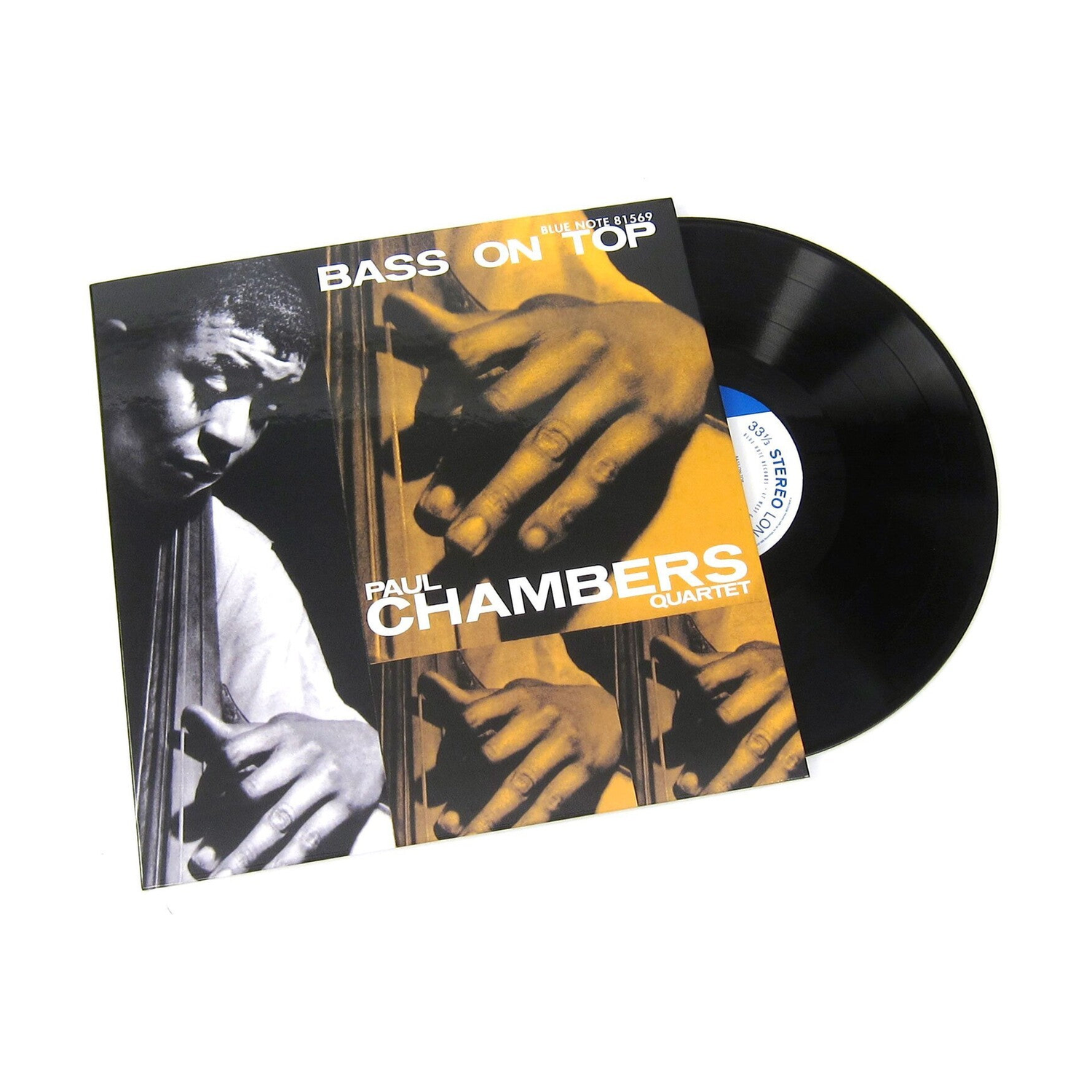 Paul Chambers - Bass On Top — vinyl LP album cover