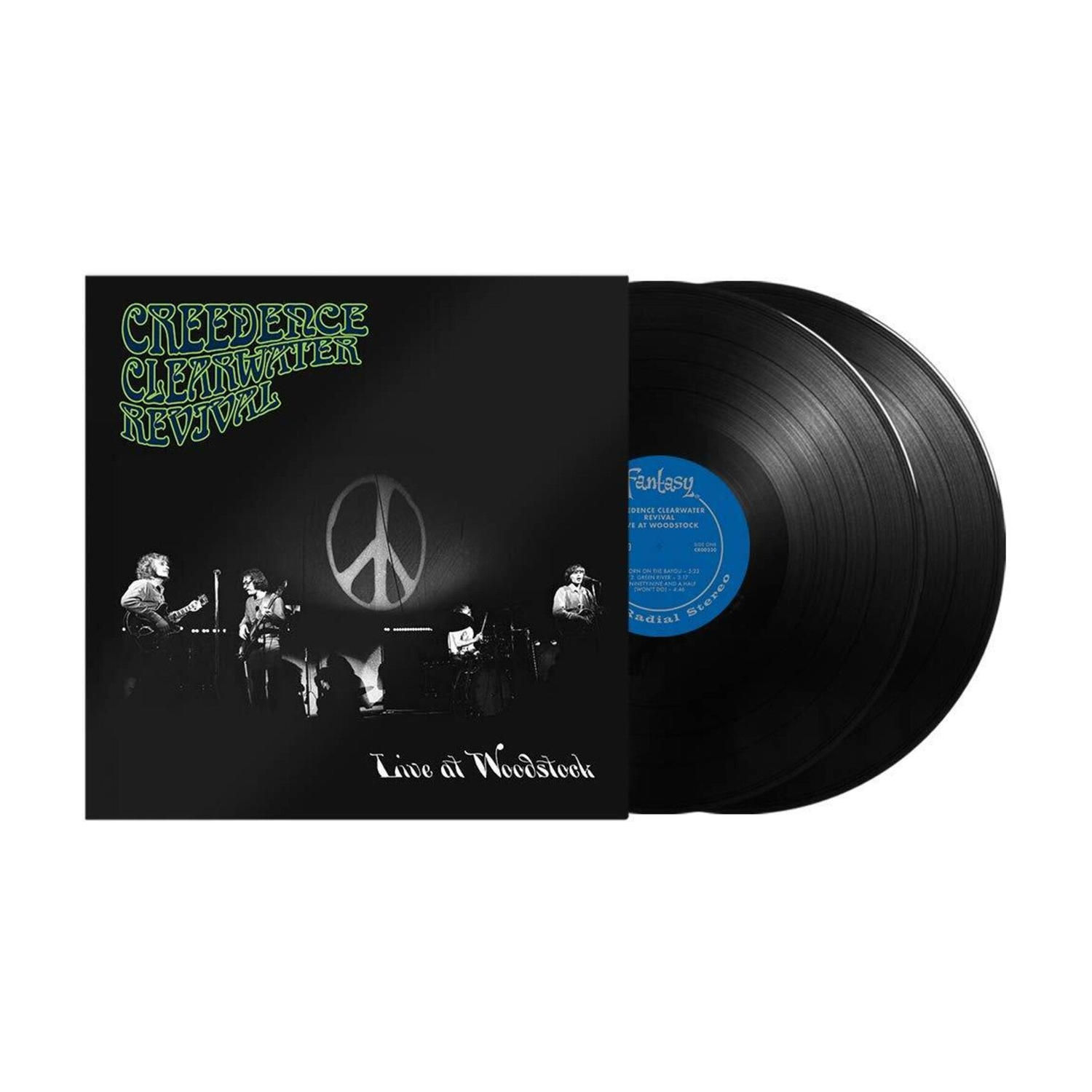 CCR ( Creedence Clearwater Revival ) - Live At Woodstock 2xLP — vinyl LP album cover