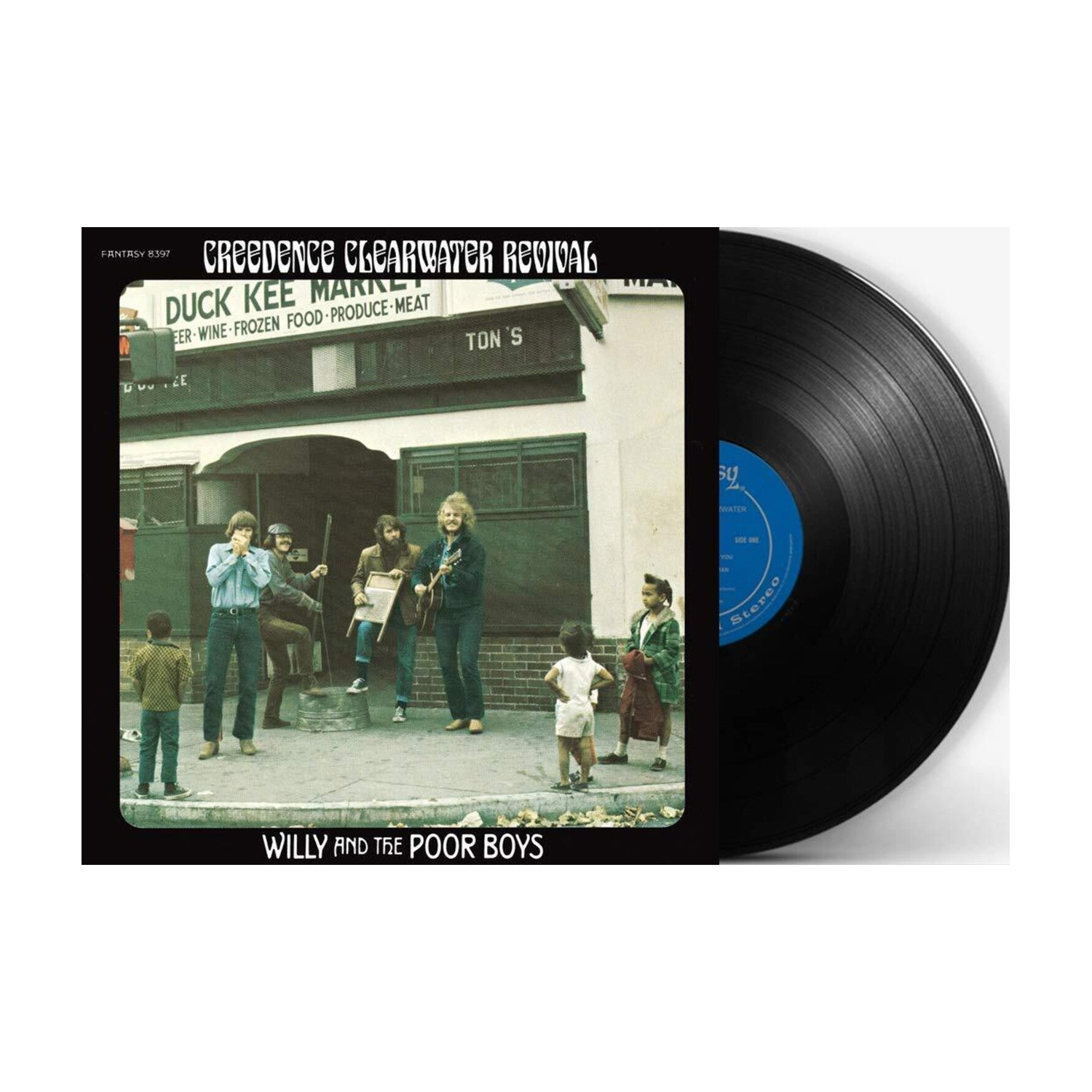 CCR ( Creedence Clearwater Revival ) - Willy & Poor Boys — vinyl LP album cover
