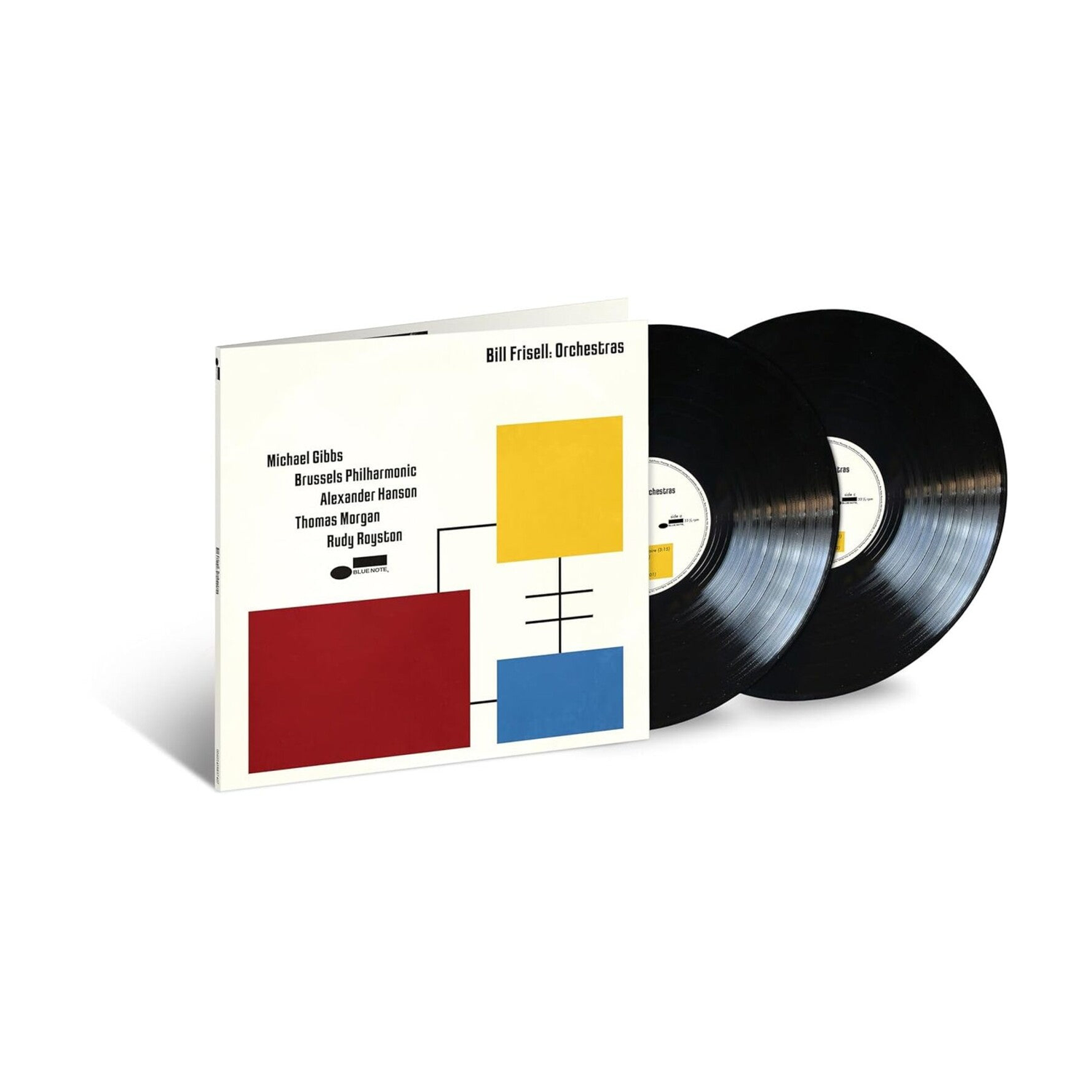 Bill Frisell - Orchestras 2xLP — vinyl LP album cover