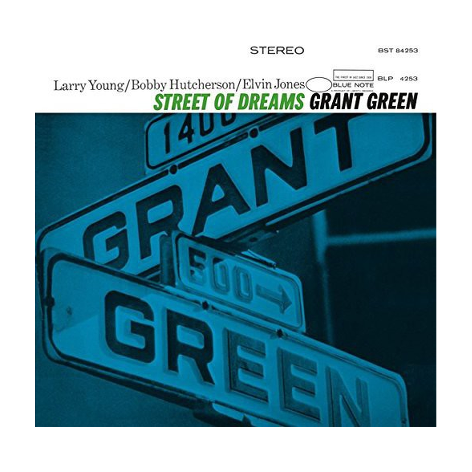 Grant Green - Street of Dreams — vinyl LP album cover