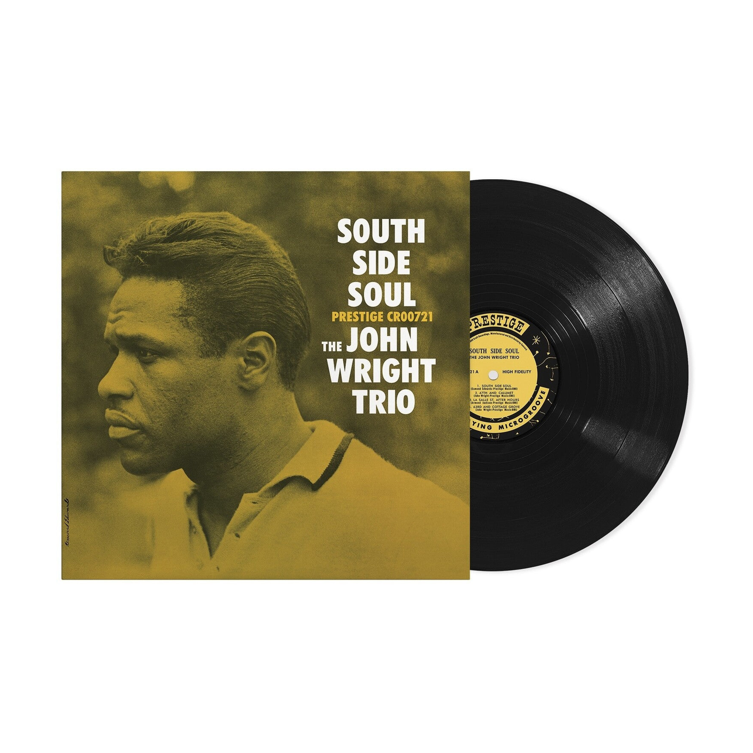 John Wright - South Side Soul (Original Jazz Classics Series) — vinyl LP album cover
