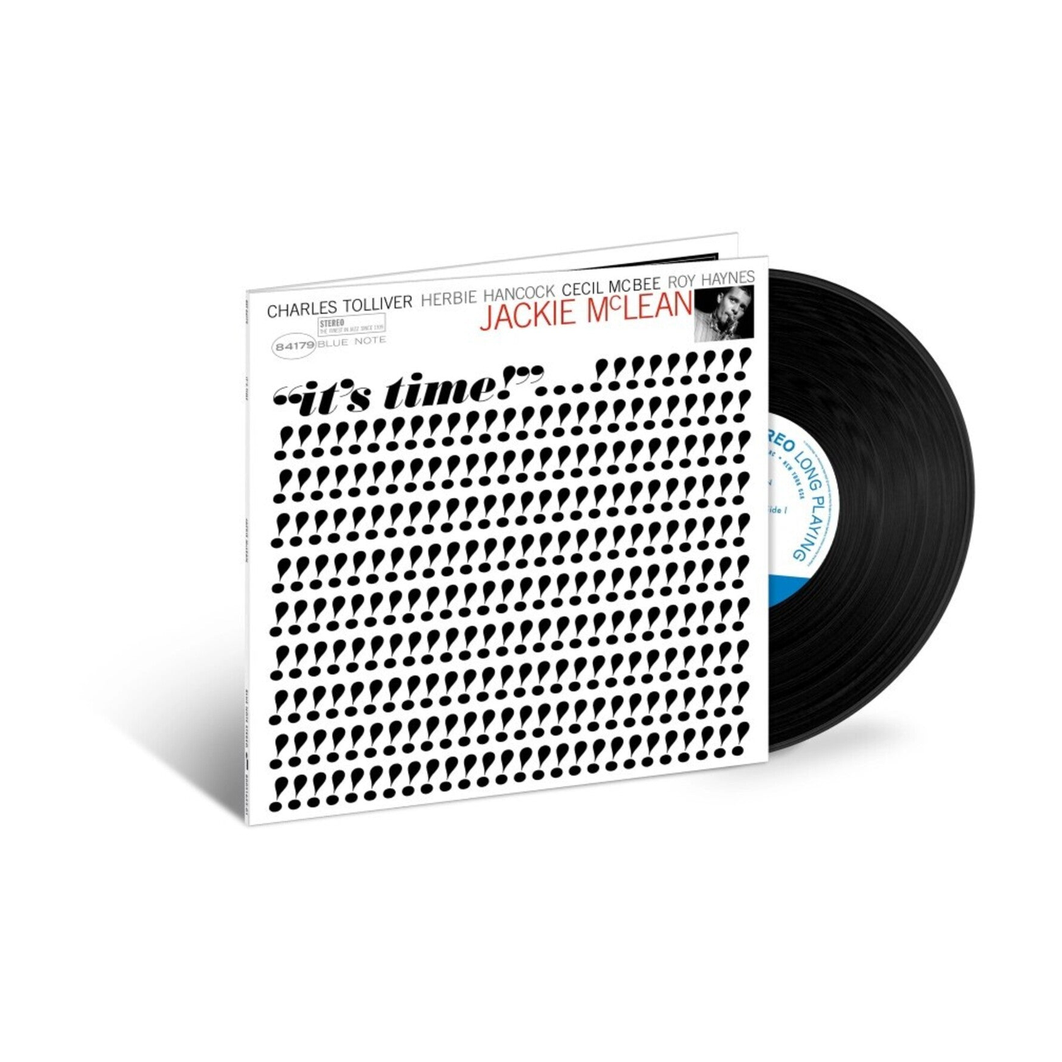 Jackie McLean - It's Time (Blue Note Tone Poet Series) — vinyl LP album cover