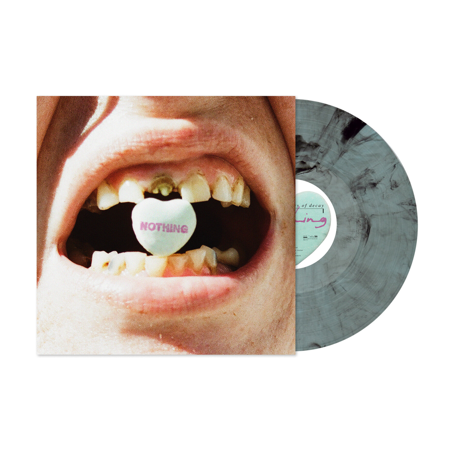 Nothing - A Short History of Decay (Gray Vinyl) — vinyl LP album cover