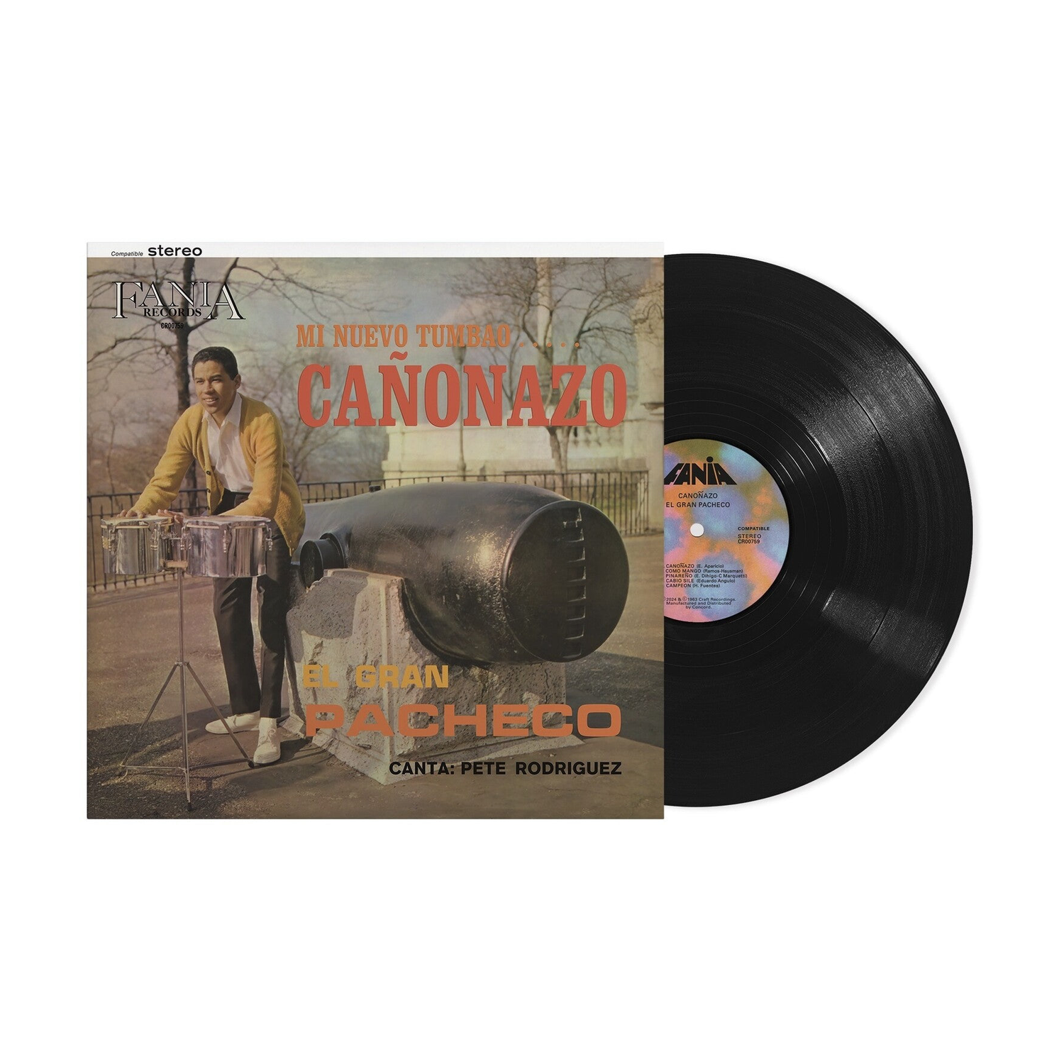 Johnny Pacheco - Canonazo (Anniversary Edition) — vinyl LP album cover