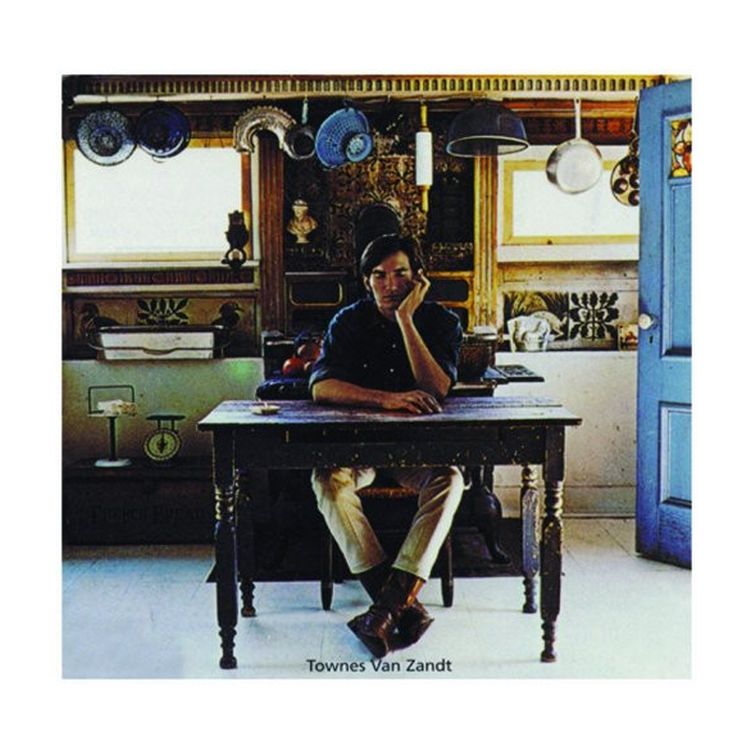 Townes Van Zandt — vinyl LP album cover