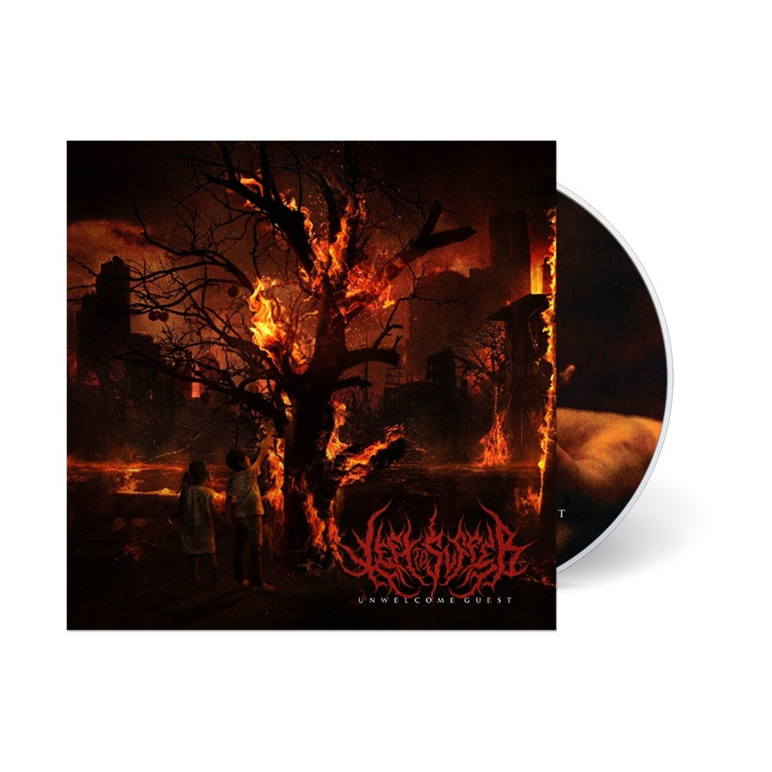 Left to Suffer - Unwelcome Guest (CD) — CD album cover
