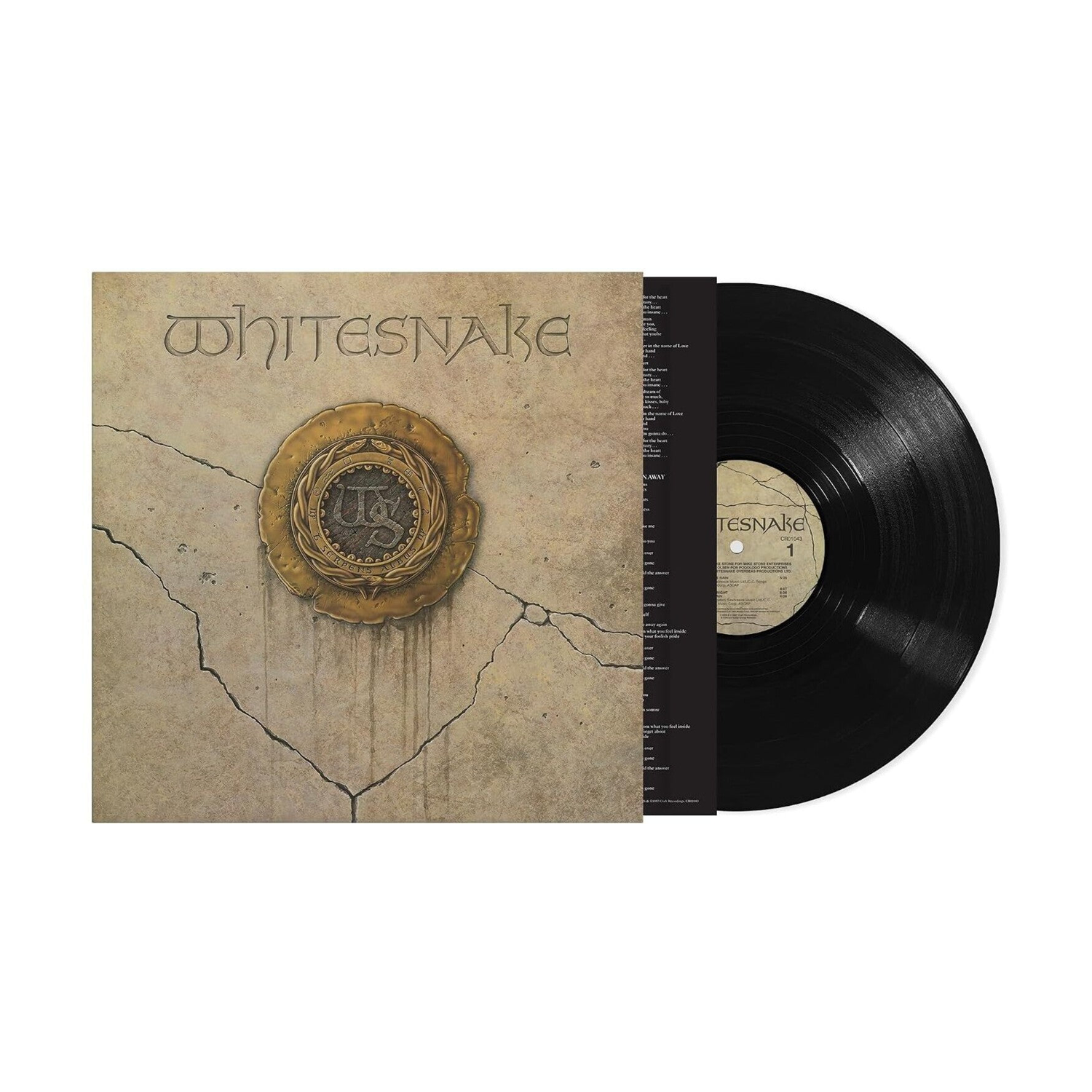 Whitesnake — vinyl LP album cover